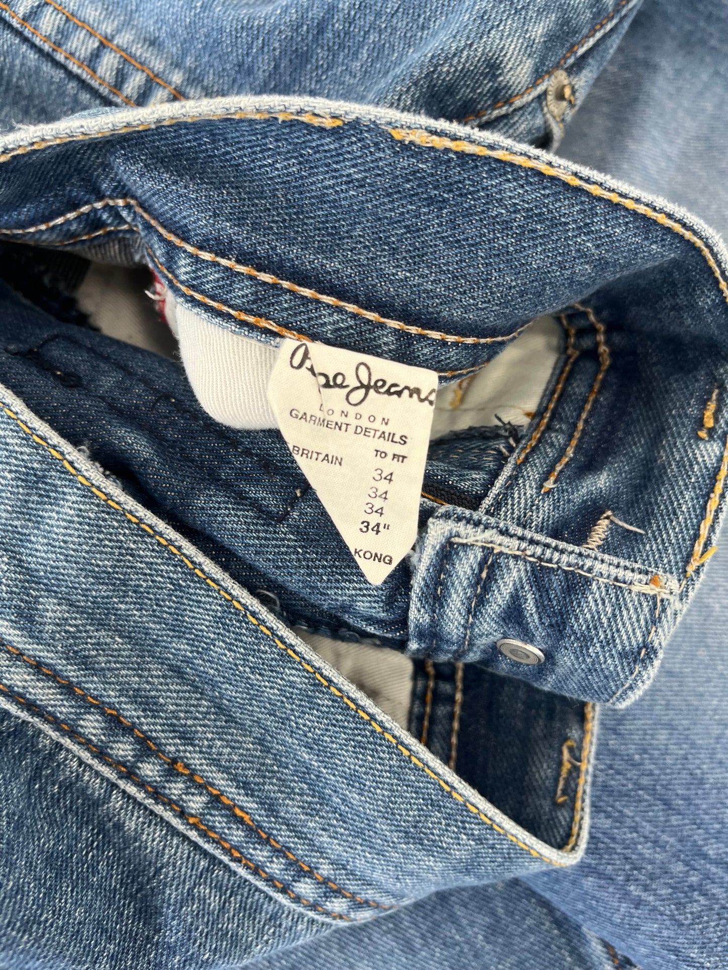 Vintage Y2K Pepe Jeans - 34x32