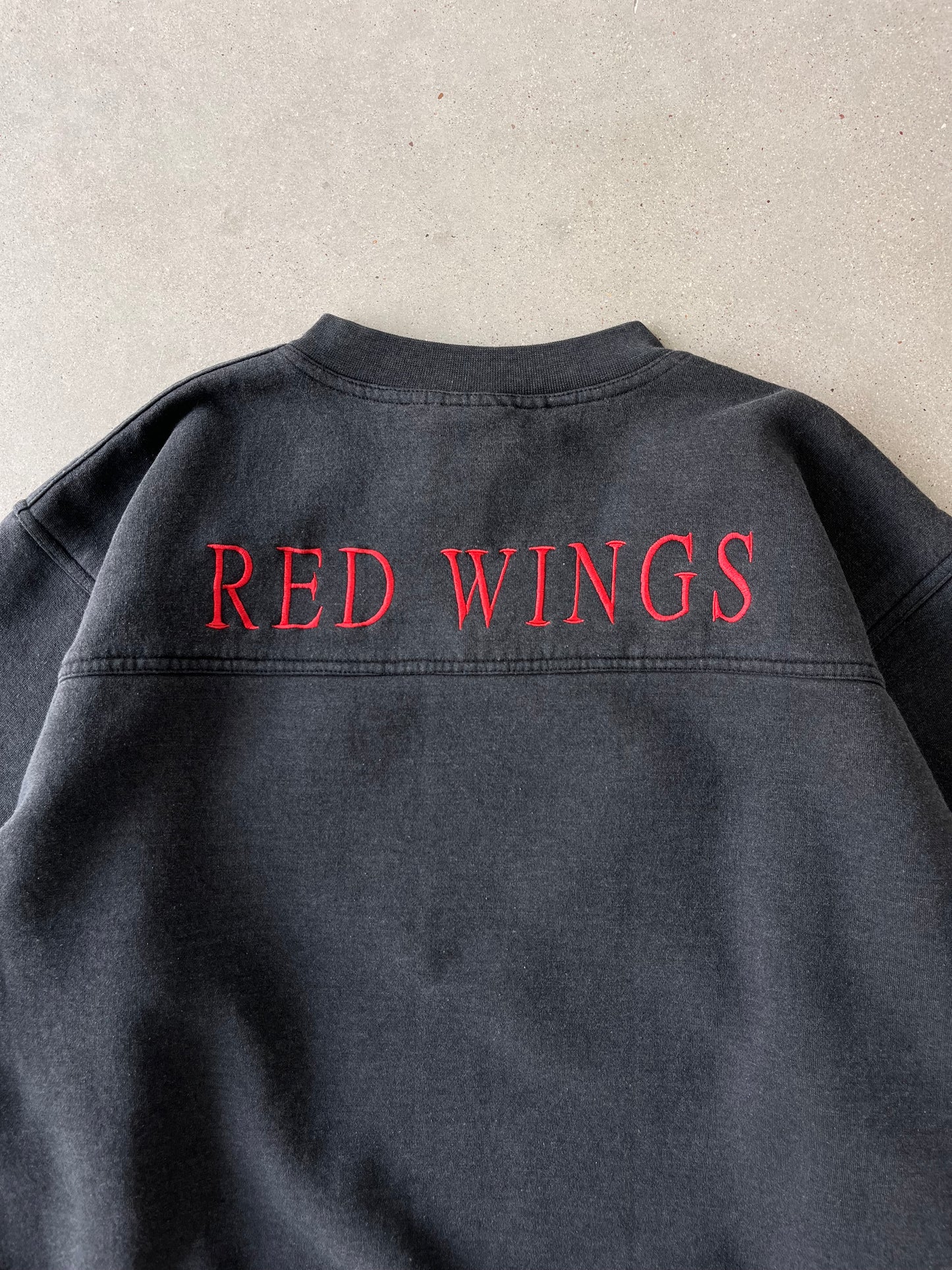 Vintage Detroit Red Wings Lee Sport Crewneck - L