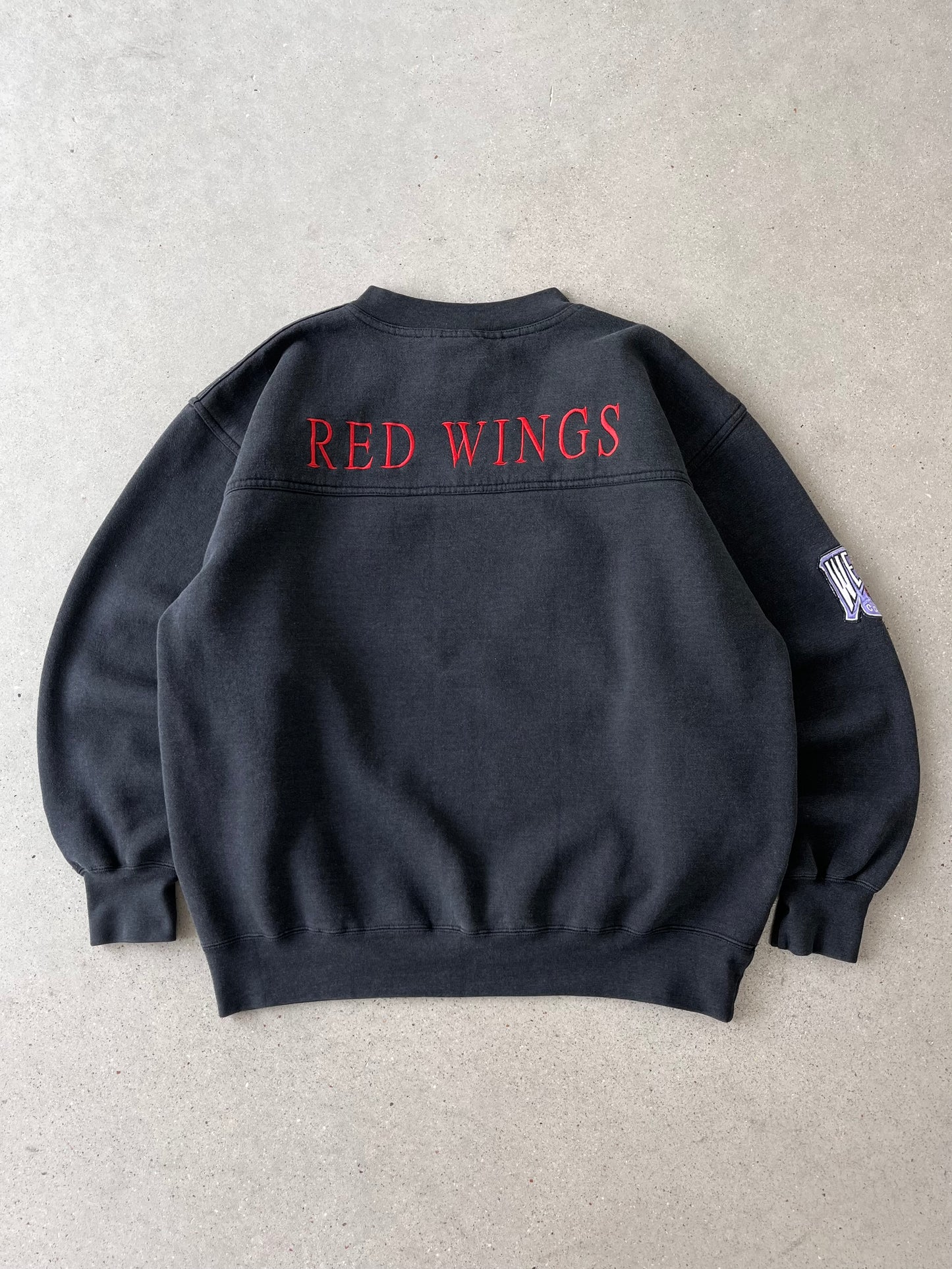 Vintage Detroit Red Wings Lee Sport Crewneck - L