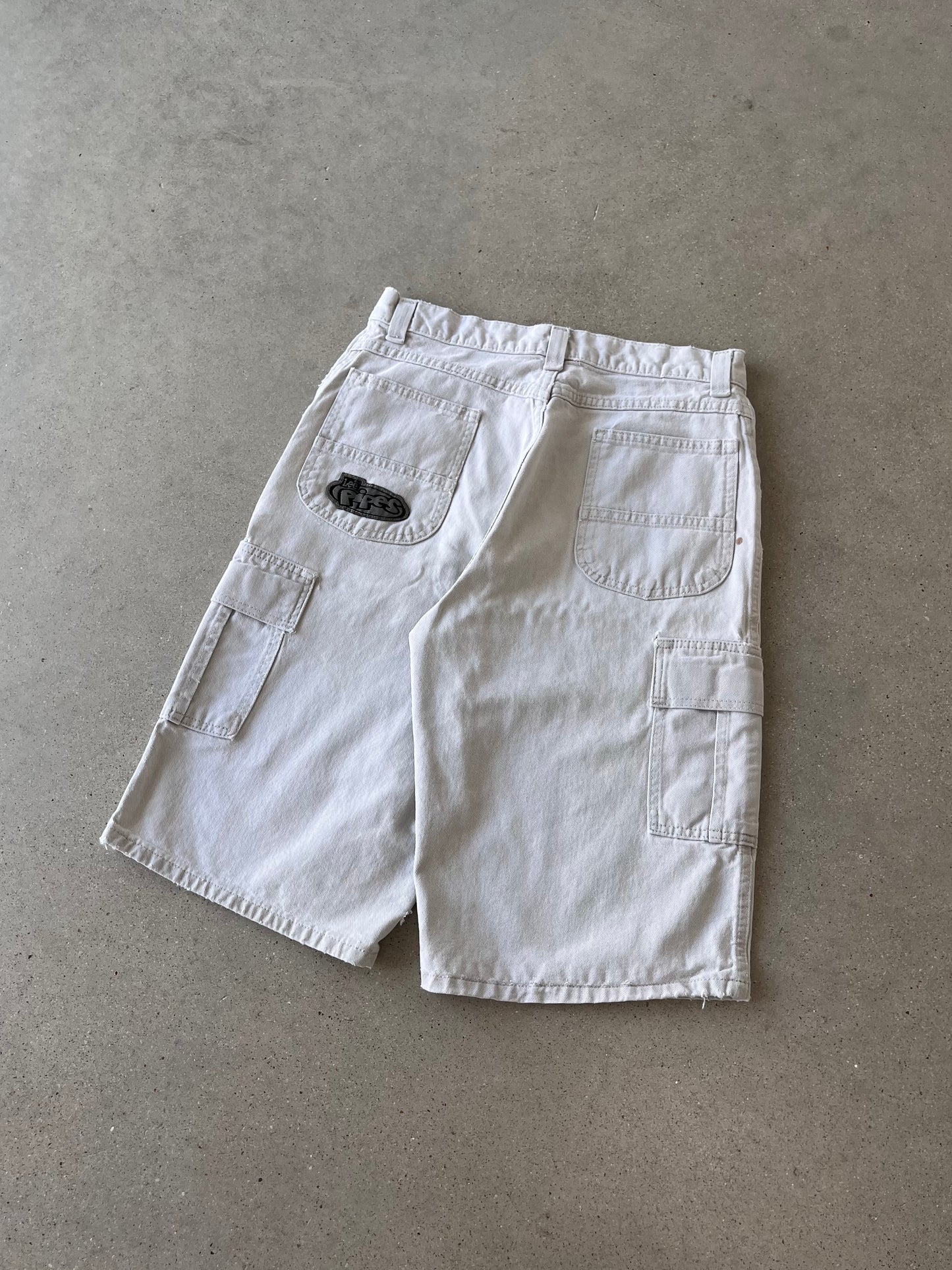 Vintage Les Pipes Baggy Cargo Shorts - 30