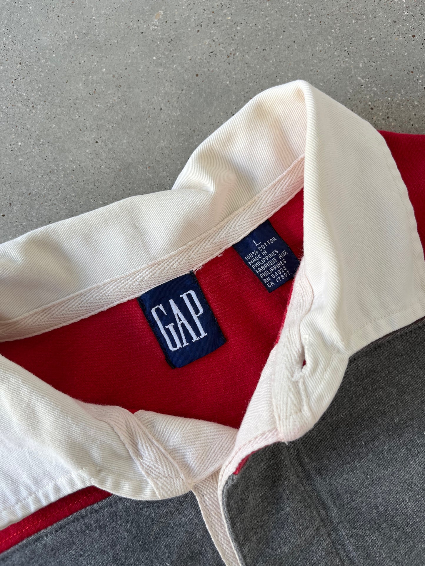 Vintage GAP Polo Long Sleeve - L