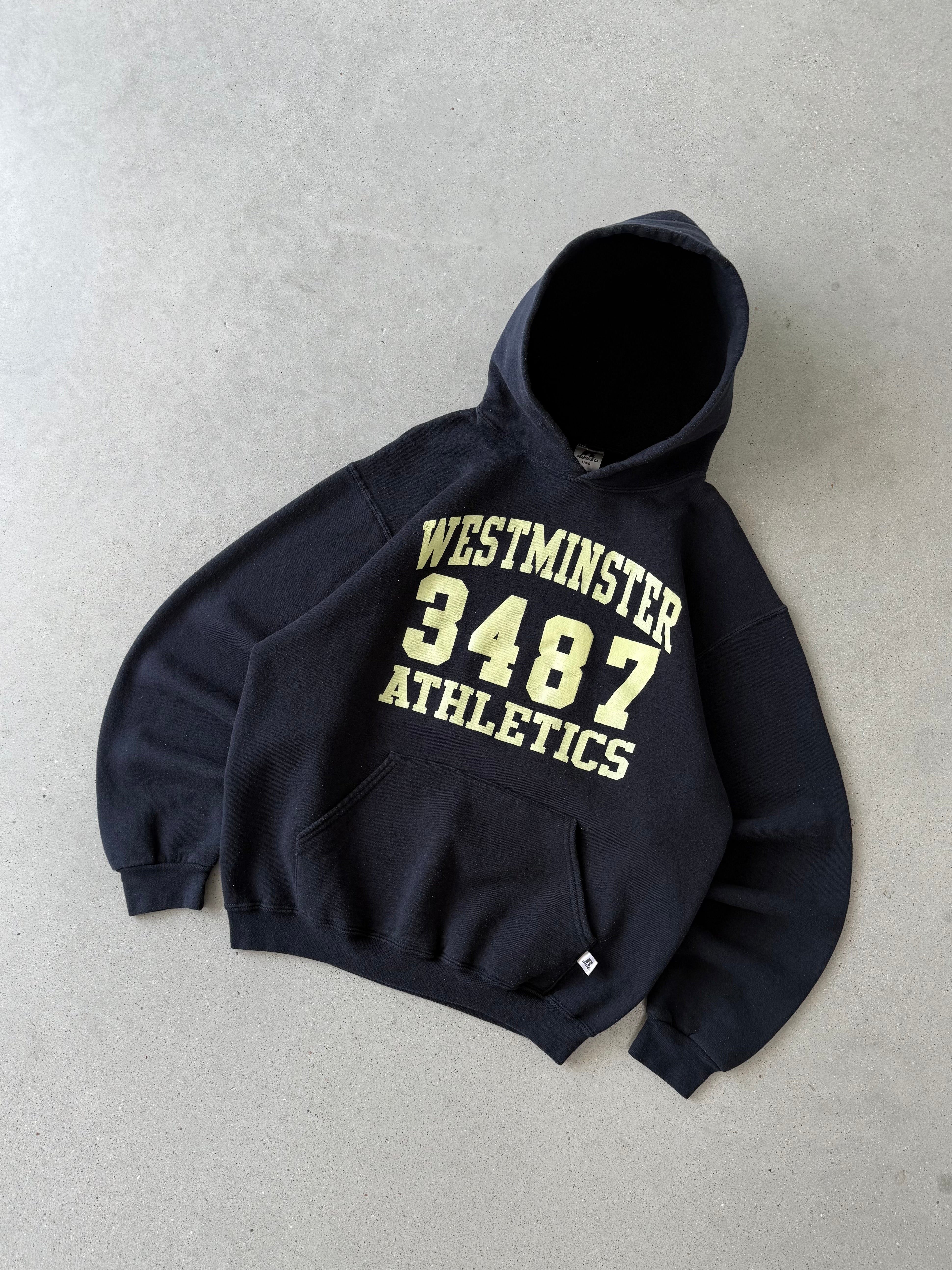 Vintage Westminster Athletics 3487 Russell Athletic Hoodie - L