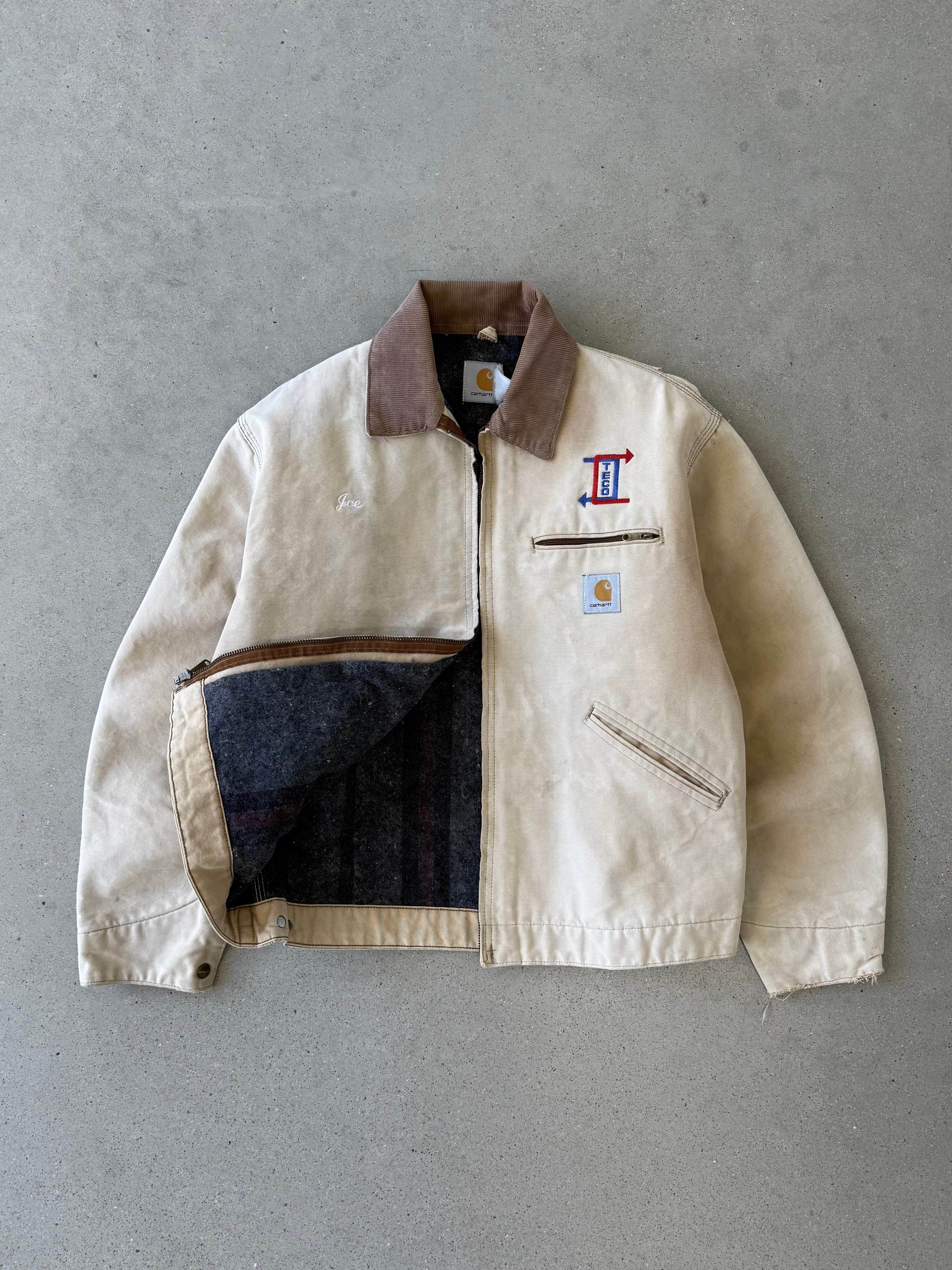 Vintage Carhartt 'Joe' Tan Detroit Jacket - M