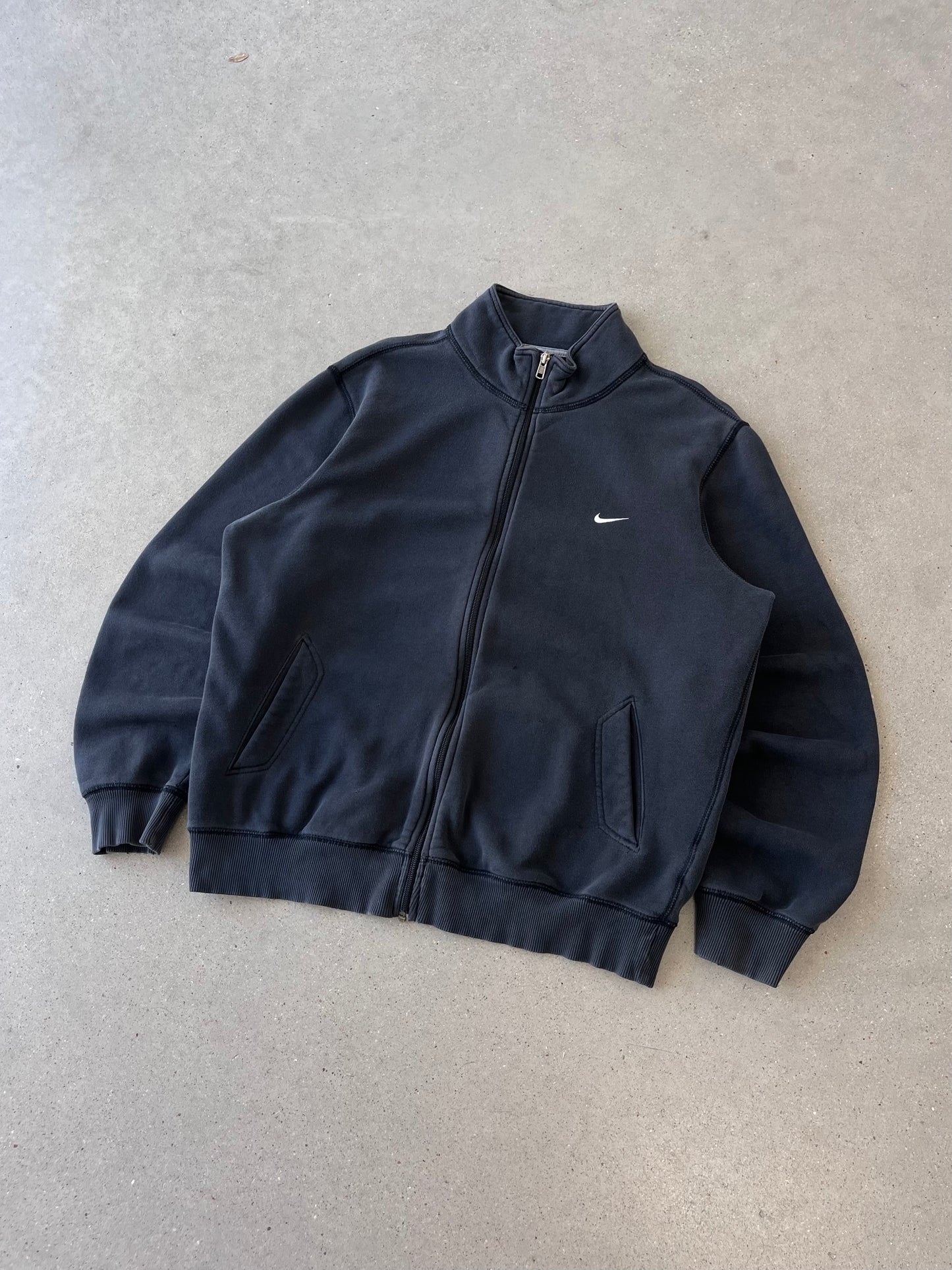 Vintage Nike Mini Swoosh Black Jacket - L