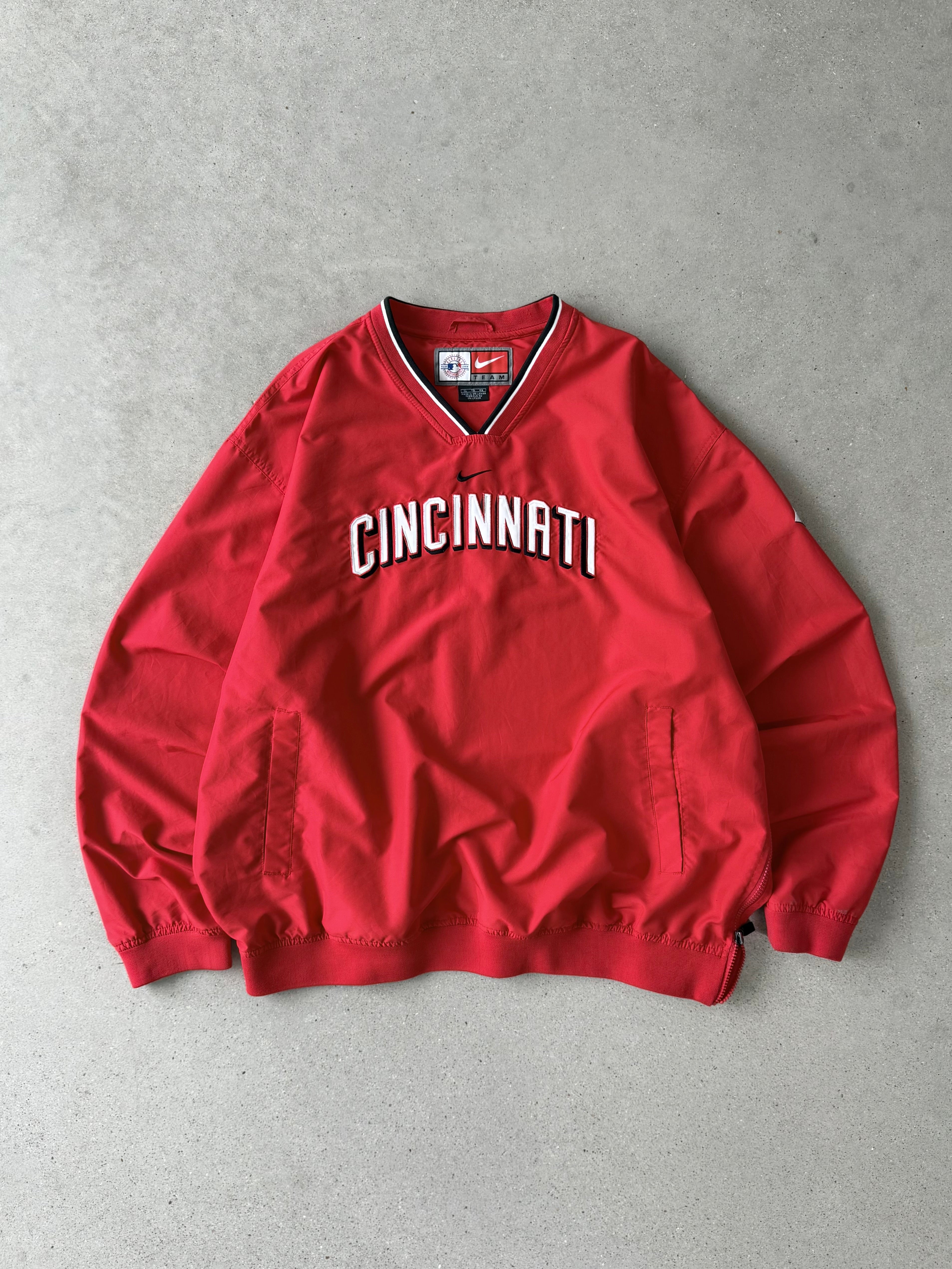 Vintage Nike Cincinnati Center Swoosh Pullover - XL