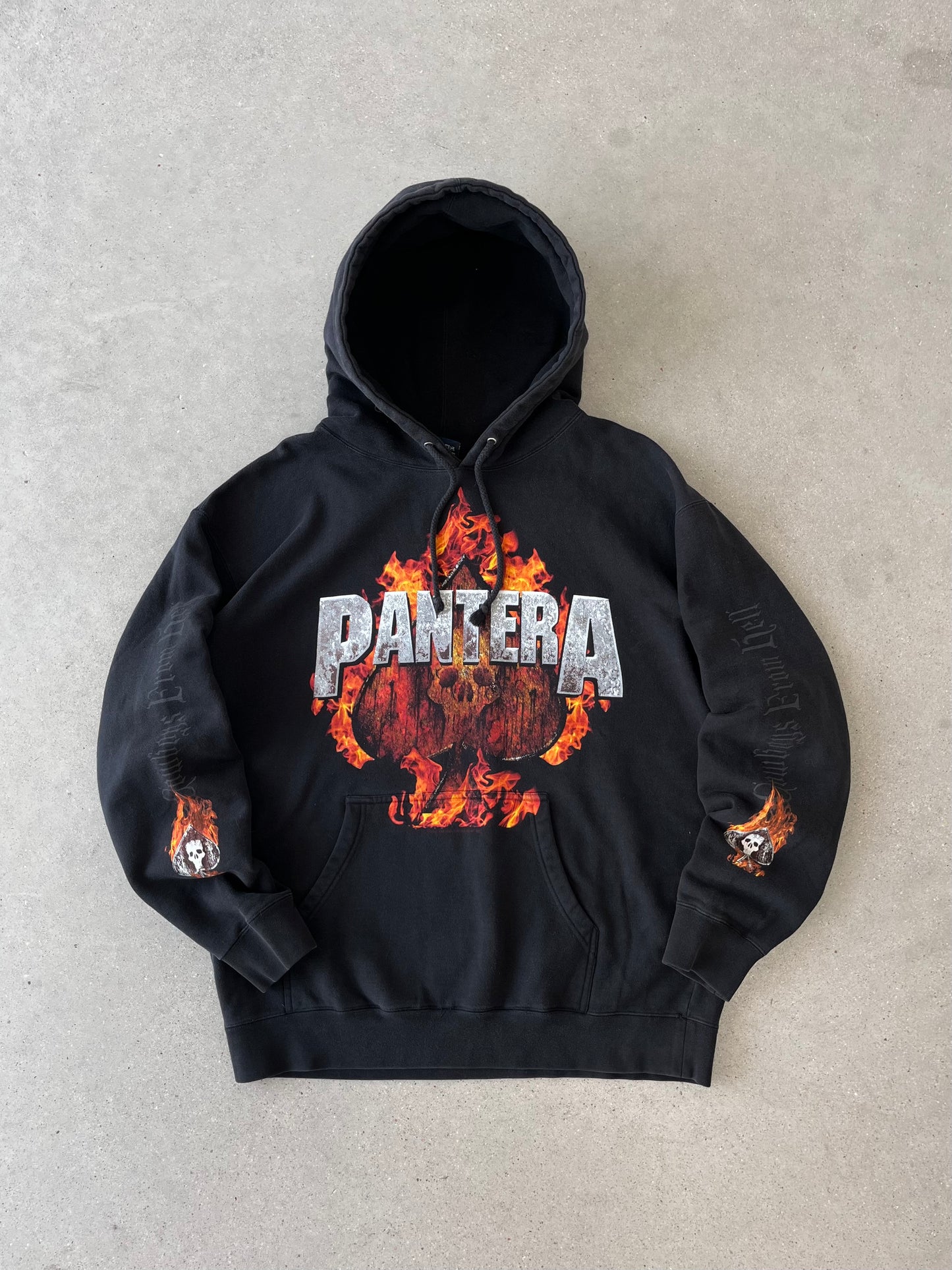 Vintage Y2K Pantera  RockBand Hoodie - L