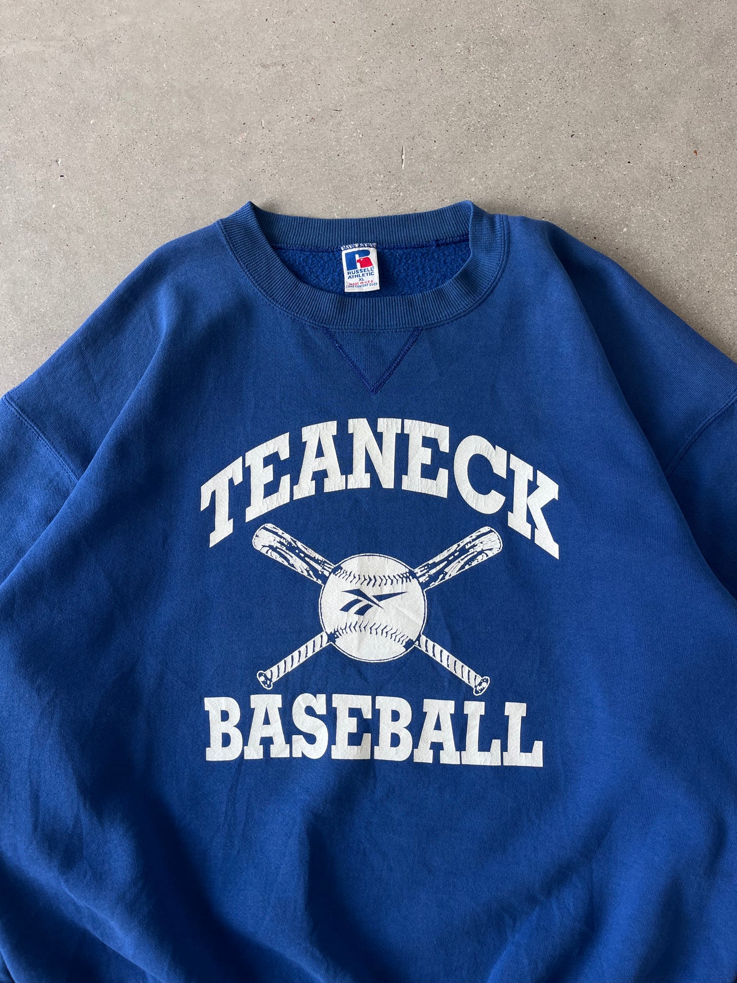 Vintage Teaneck Baseball Russell Athletic Crewneck - XL