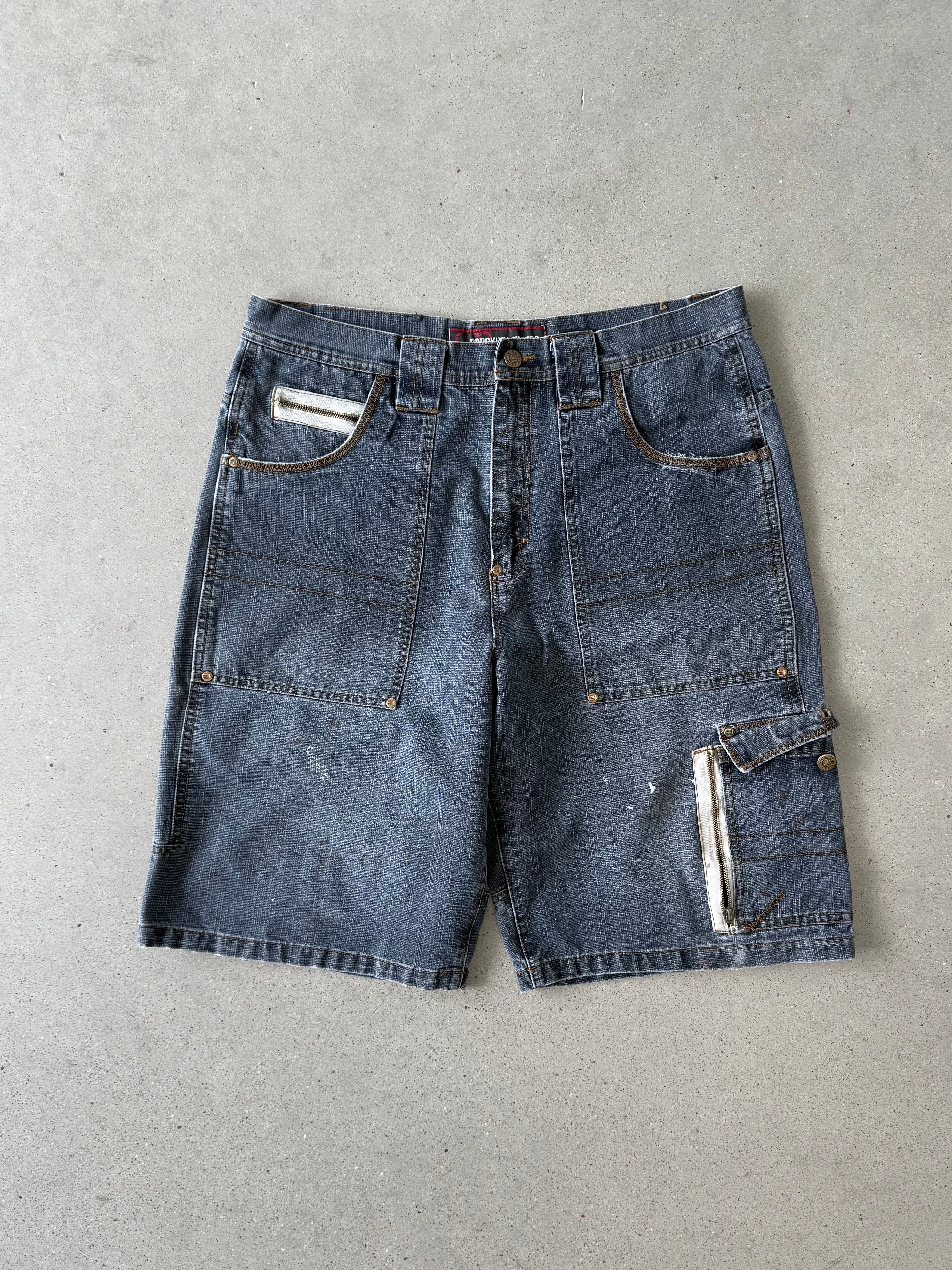 Vintage Y2K Brooklyn Express Jorts - 36