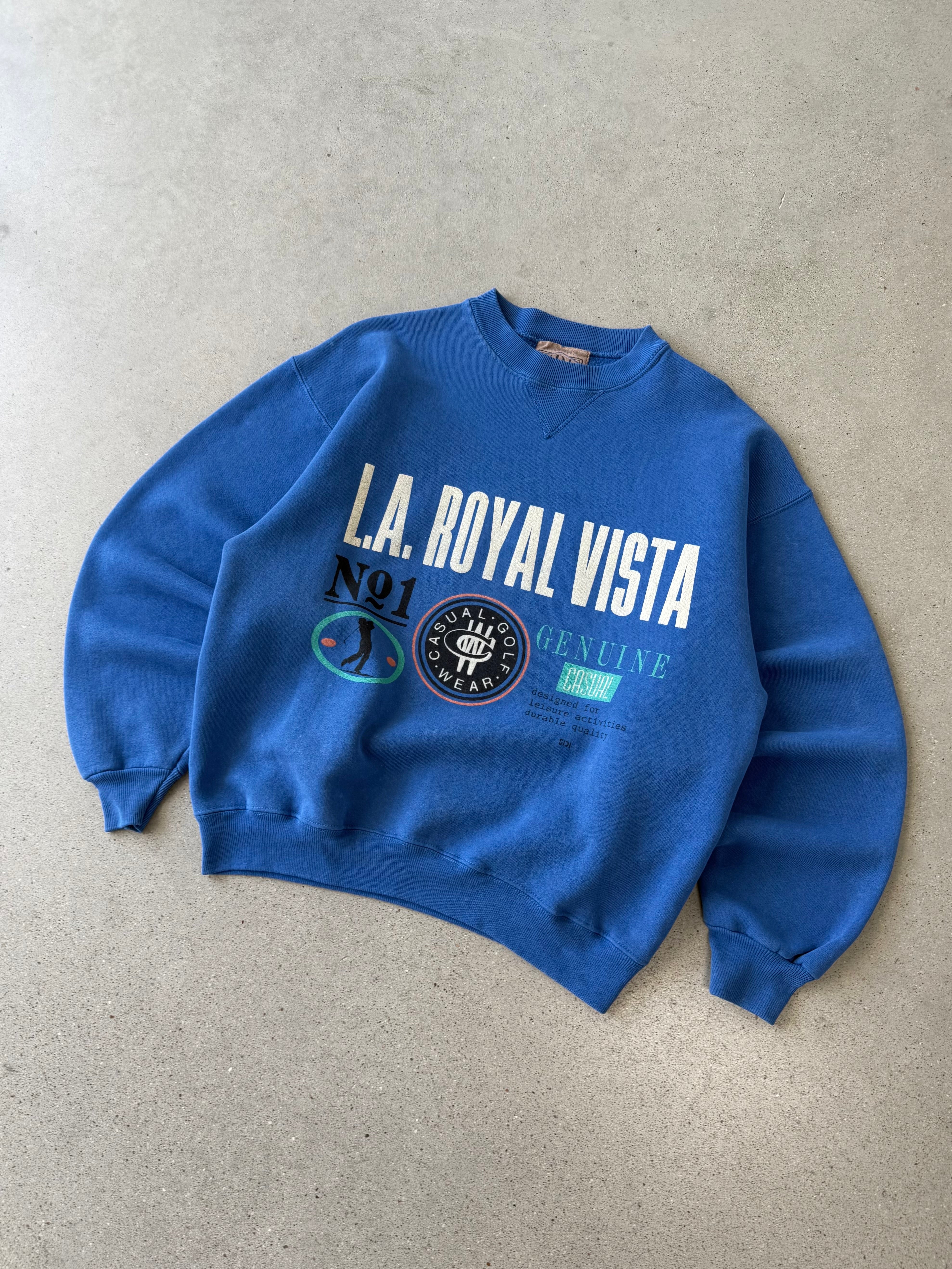 Vintage L.A. Royal Vista Golf Crewneck - M