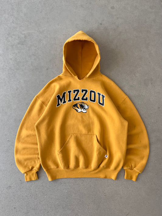 Vintage Mizzou Russell Athletic Hoodie - XL