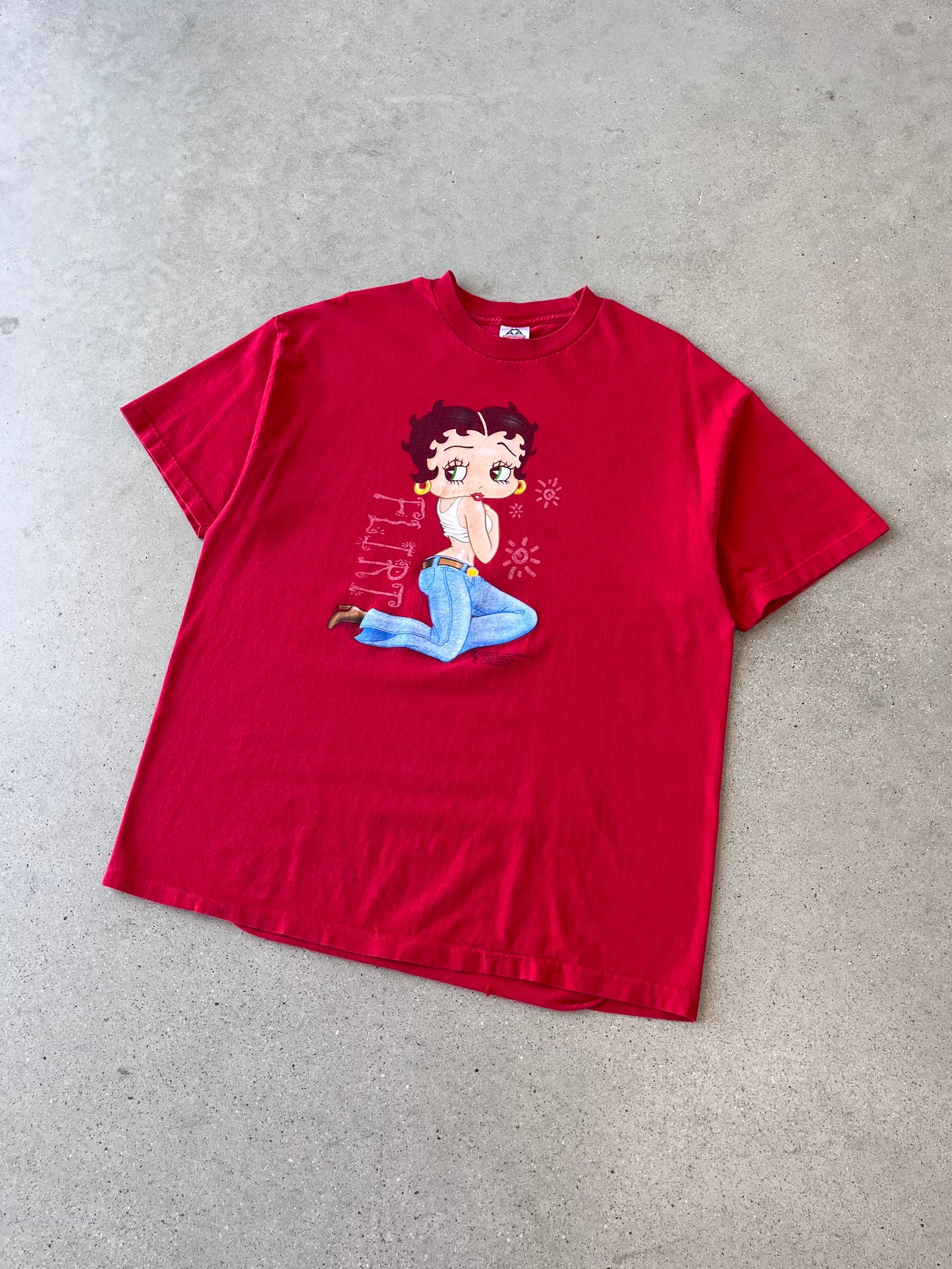 Vintage 2003 'Flirt' Betty Boop Tee - XL