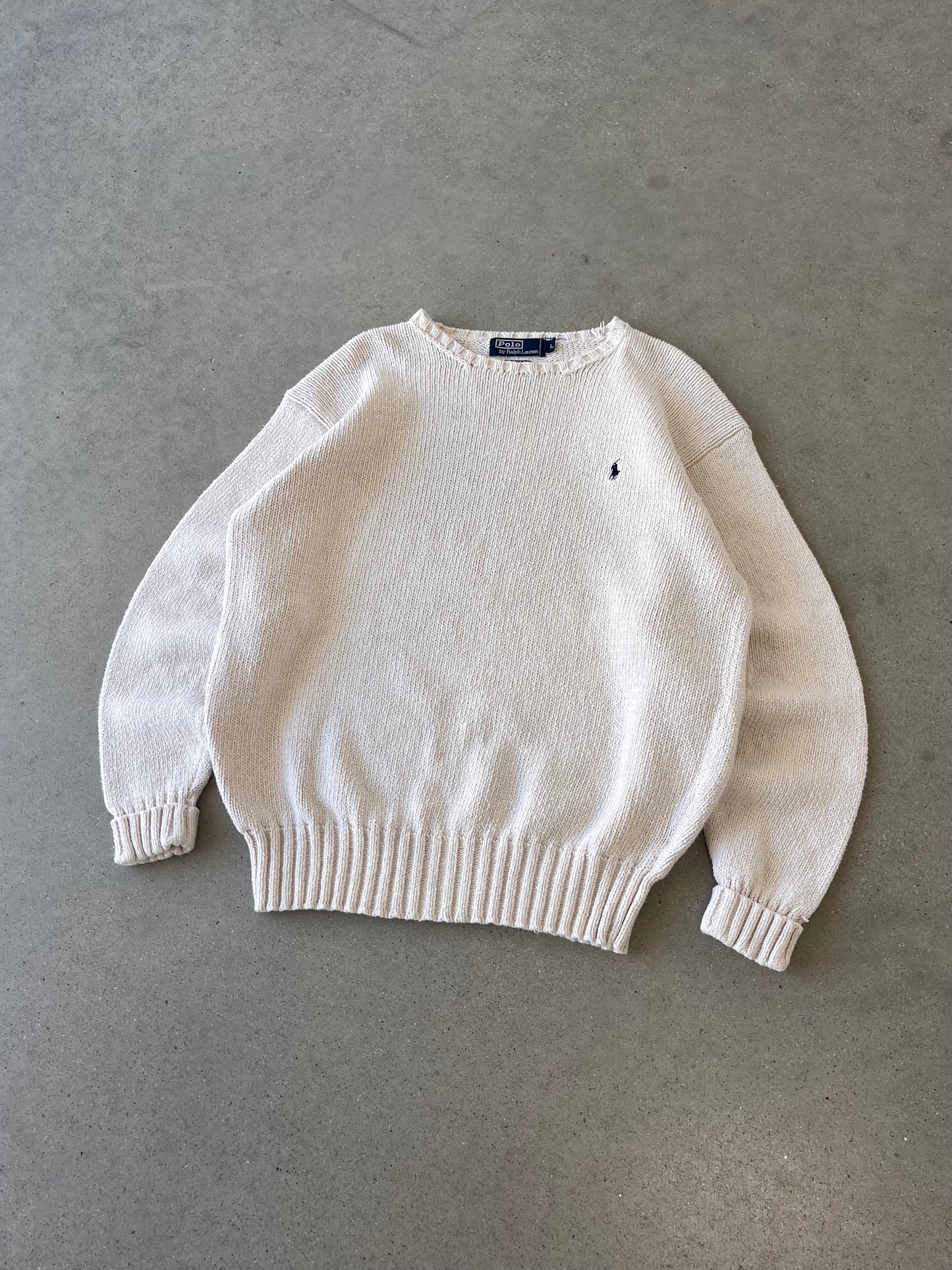 Vintage Polo Ralph Lauren Knitted Sweater - L