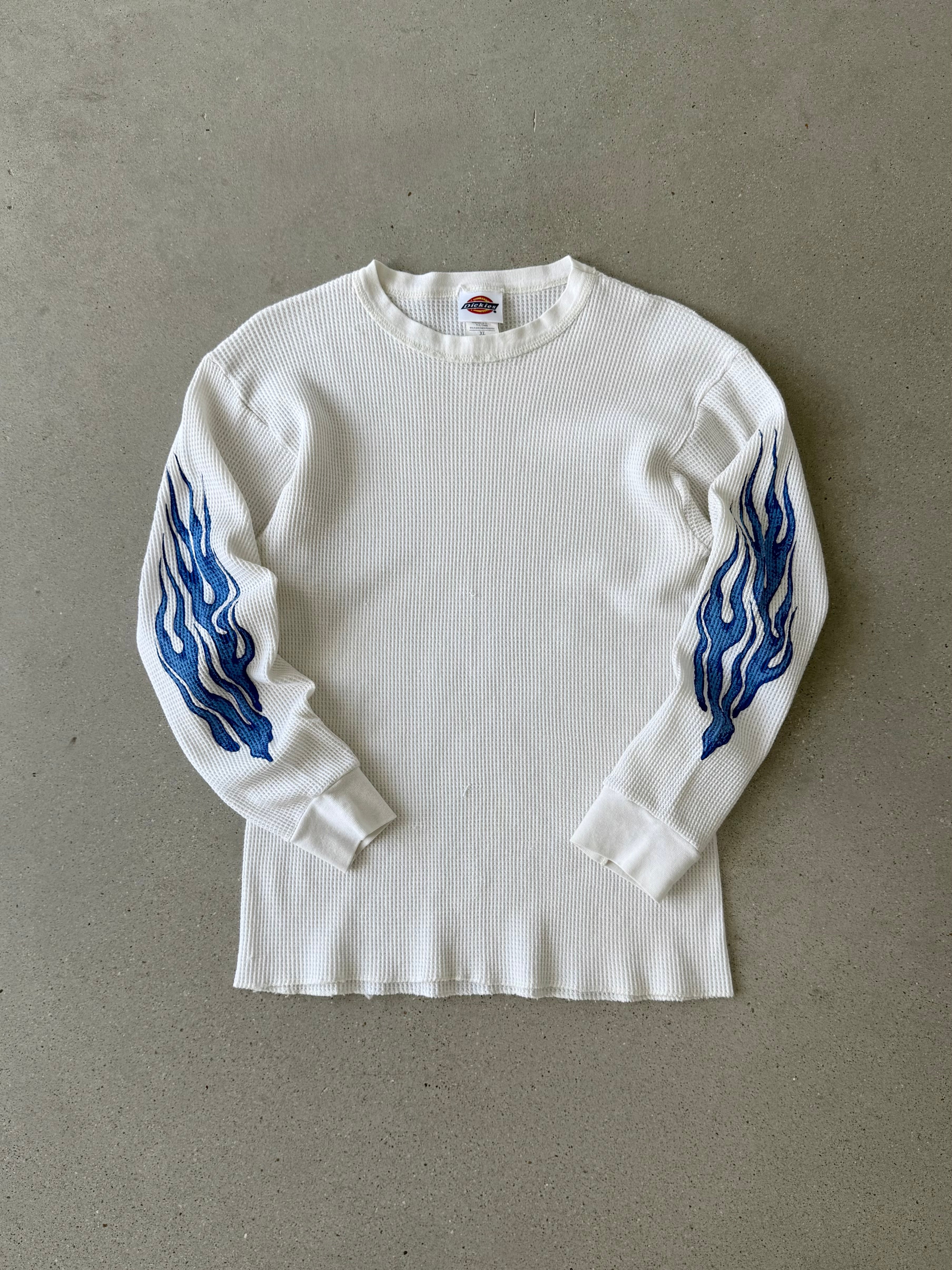 Vintage Dickies Thermal Flaming Long sleeve - M