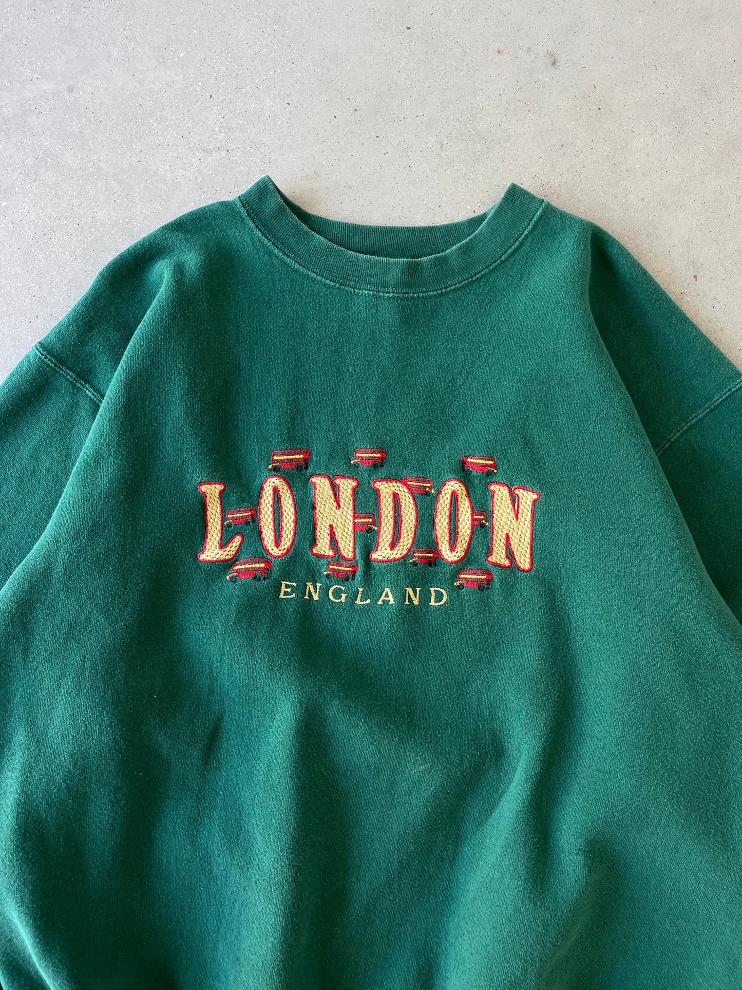 Vintage London England Crewneck - XL