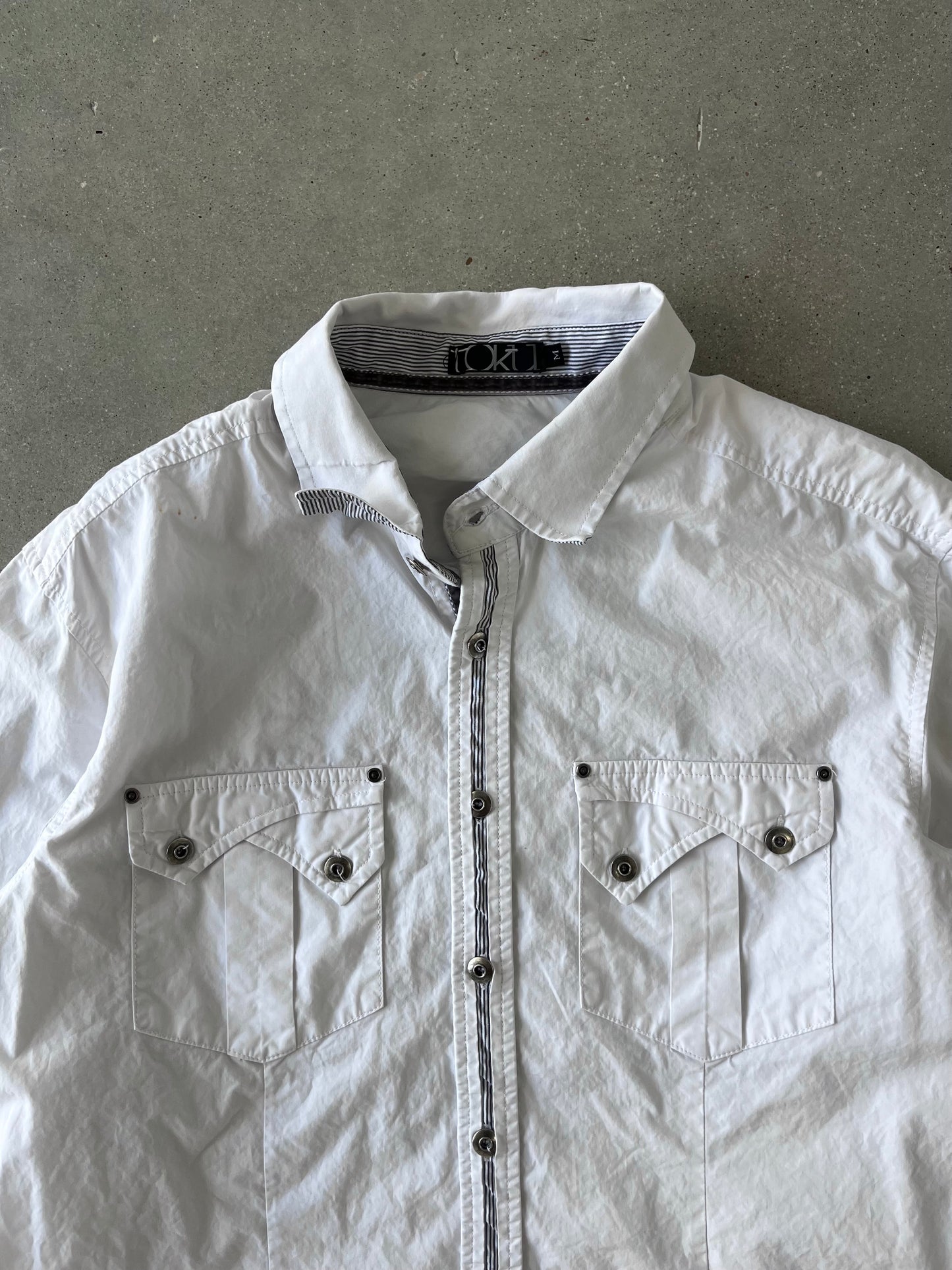 Vintage Y2K TOKU Button-up Shirt - M