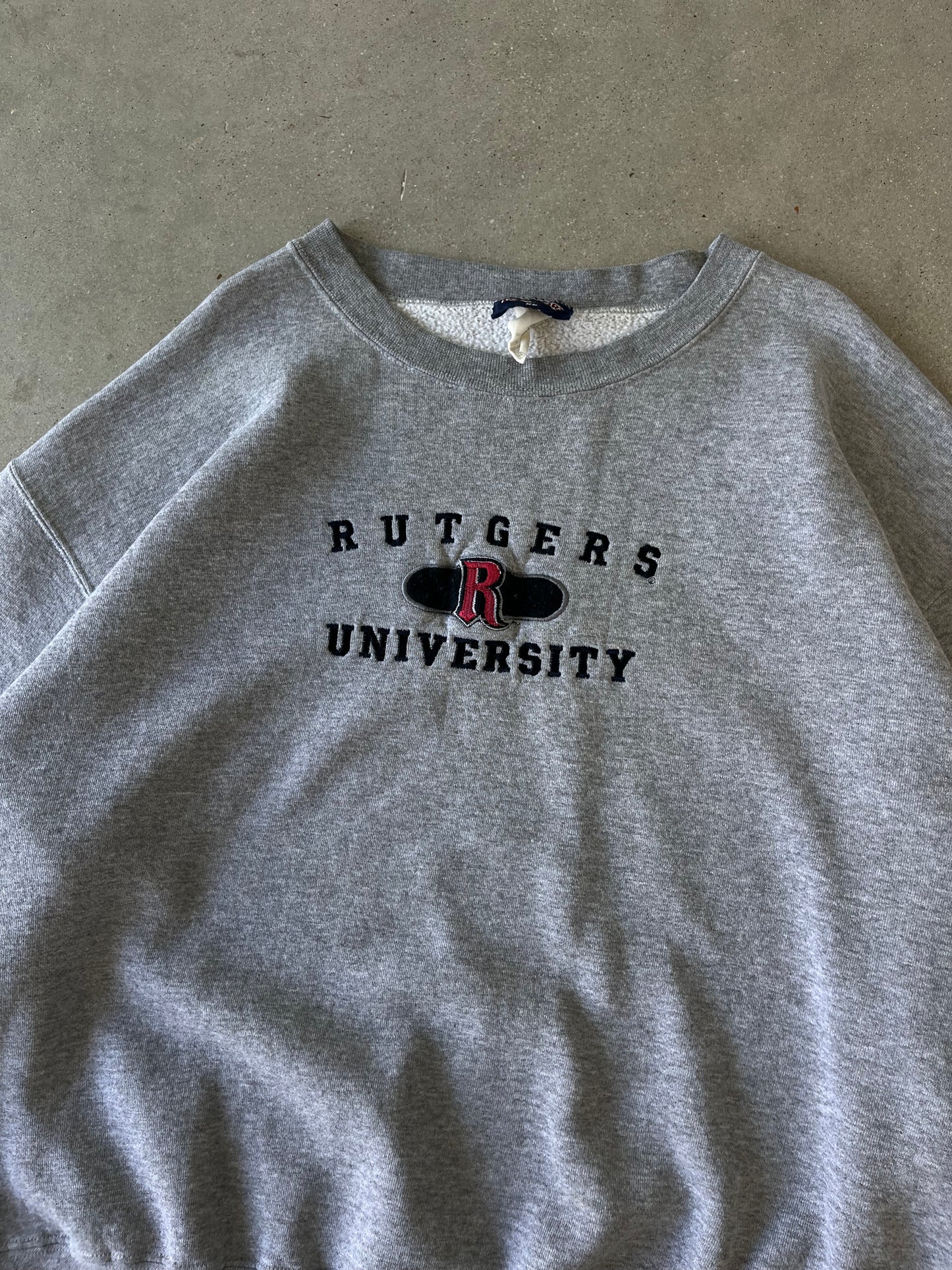 Vintage Rutgers University Crewneck - XL