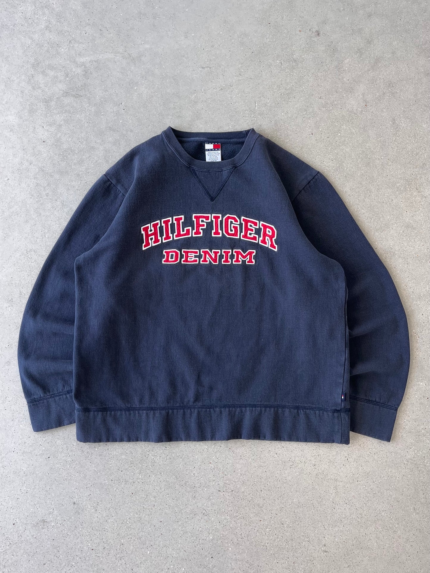 Vintage Hilfiger Denim Crewneck - M