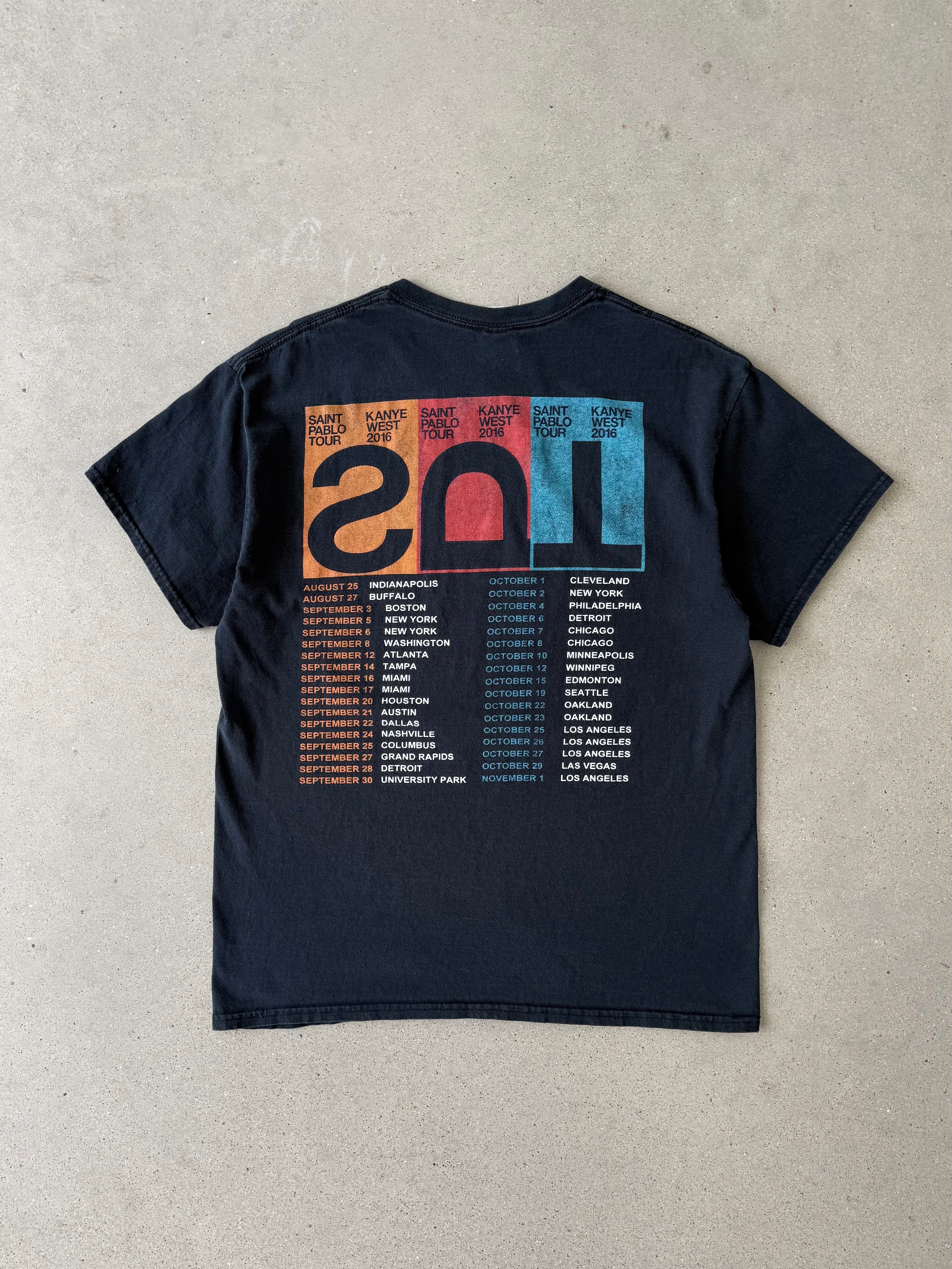 Vintage 2016 Saint Pablo Kanye Tour Tee - L