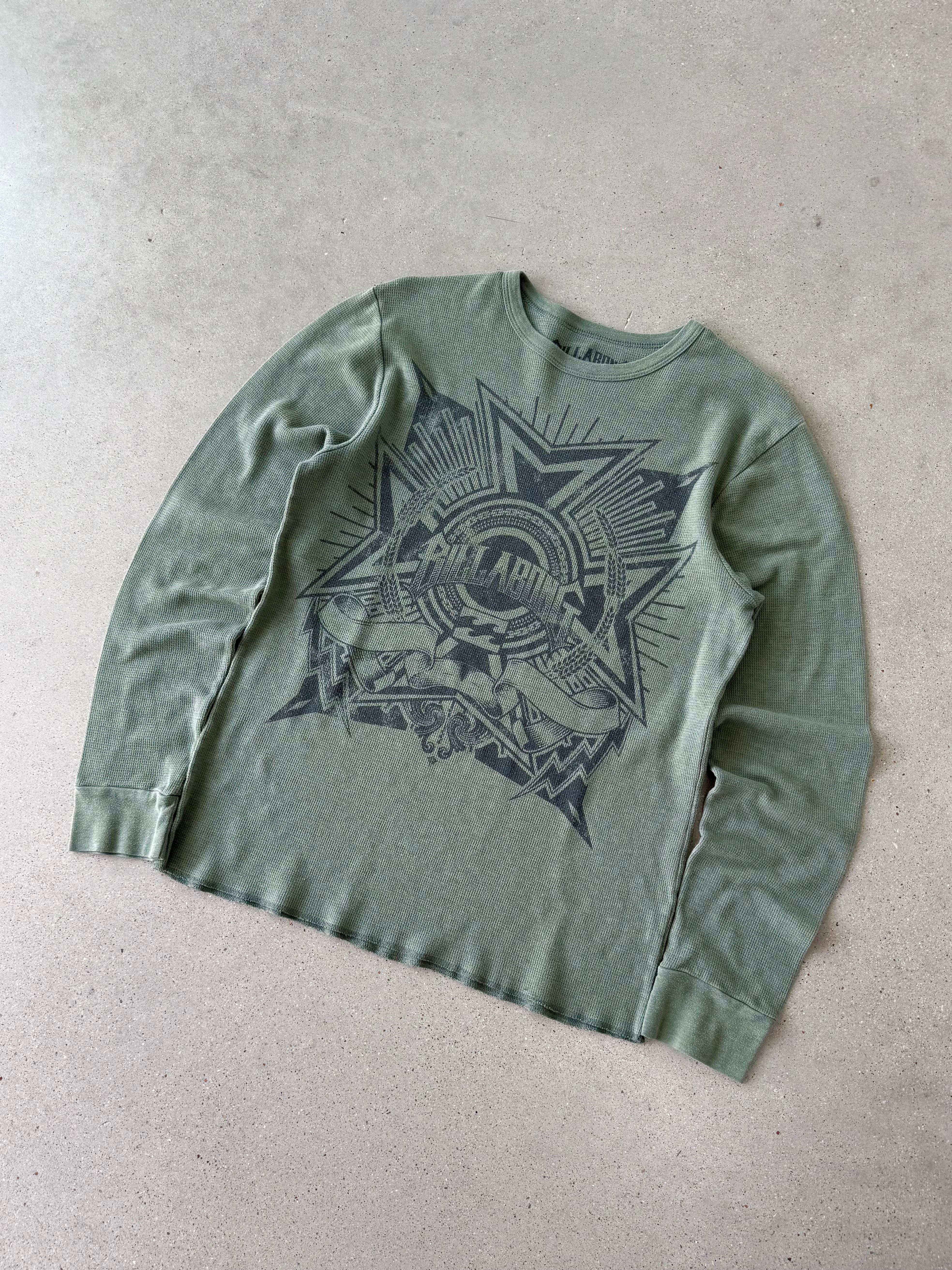 Vintage Y2K Billabong Thermal Long Sleeve - M