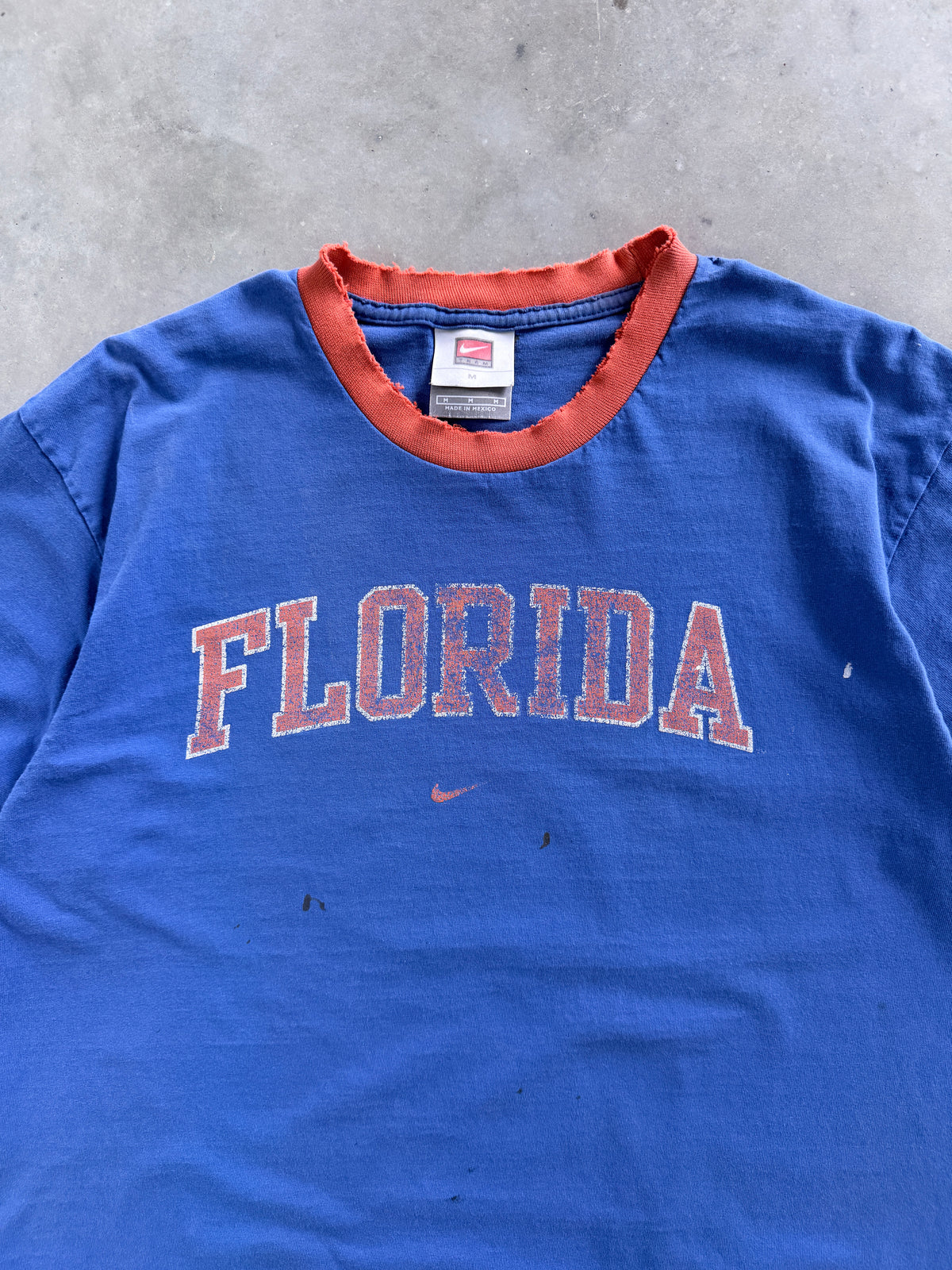 Vintage 1990s Painter's University of Miami Nike Ringer T-shirt (M)