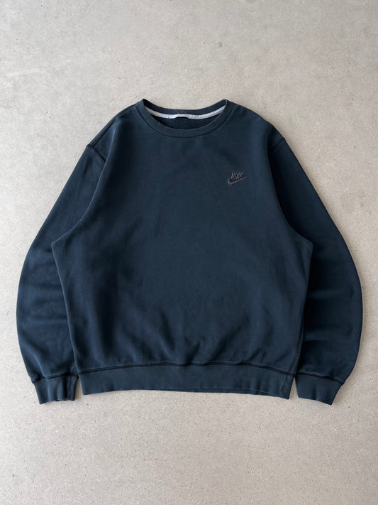 Vintage Nike Black Tonal Crewneck