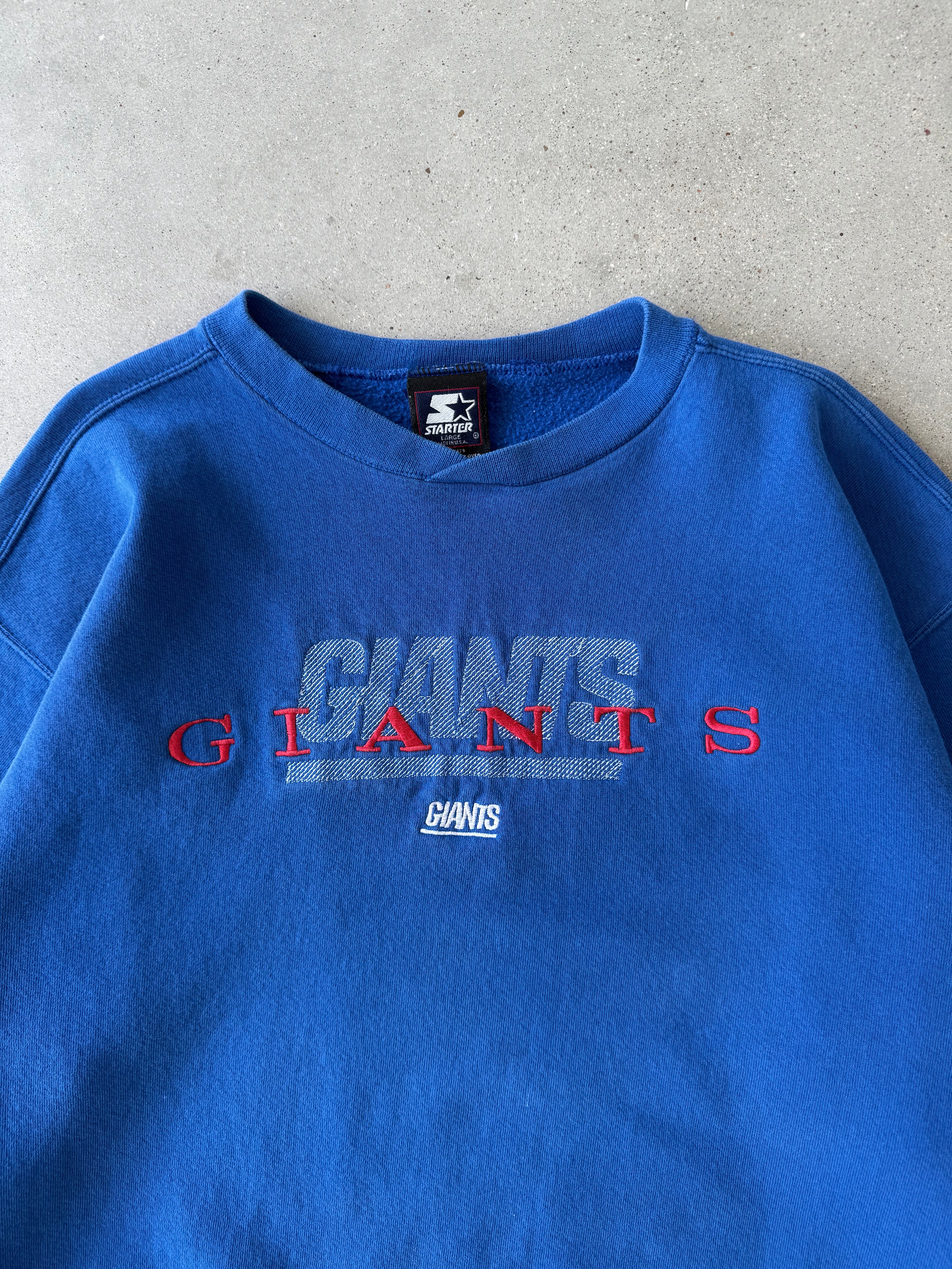 Vintage NY Giants Starter Crewneck - L