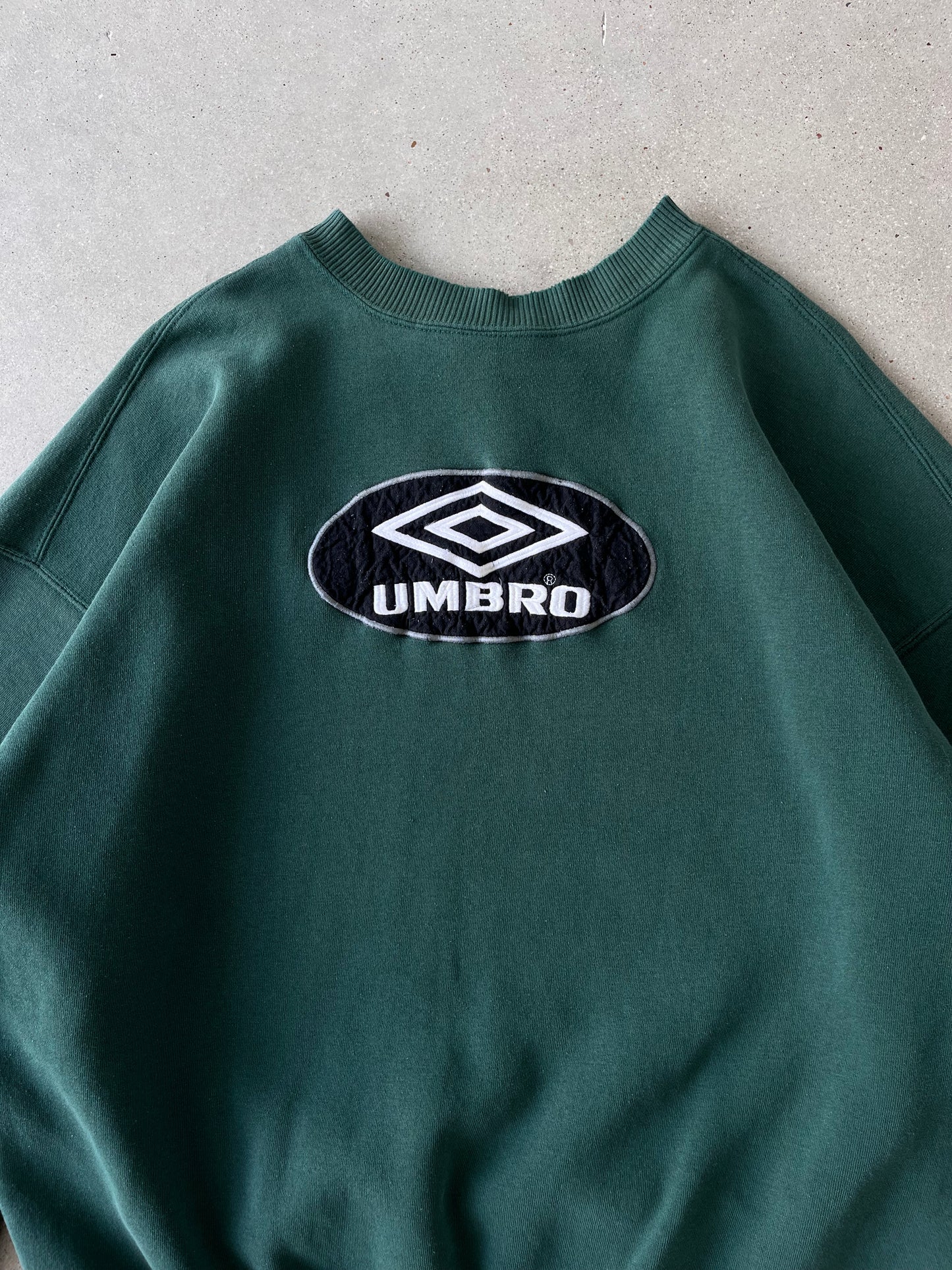 Vintage 90s UMBRO Logo Crewneck - XL