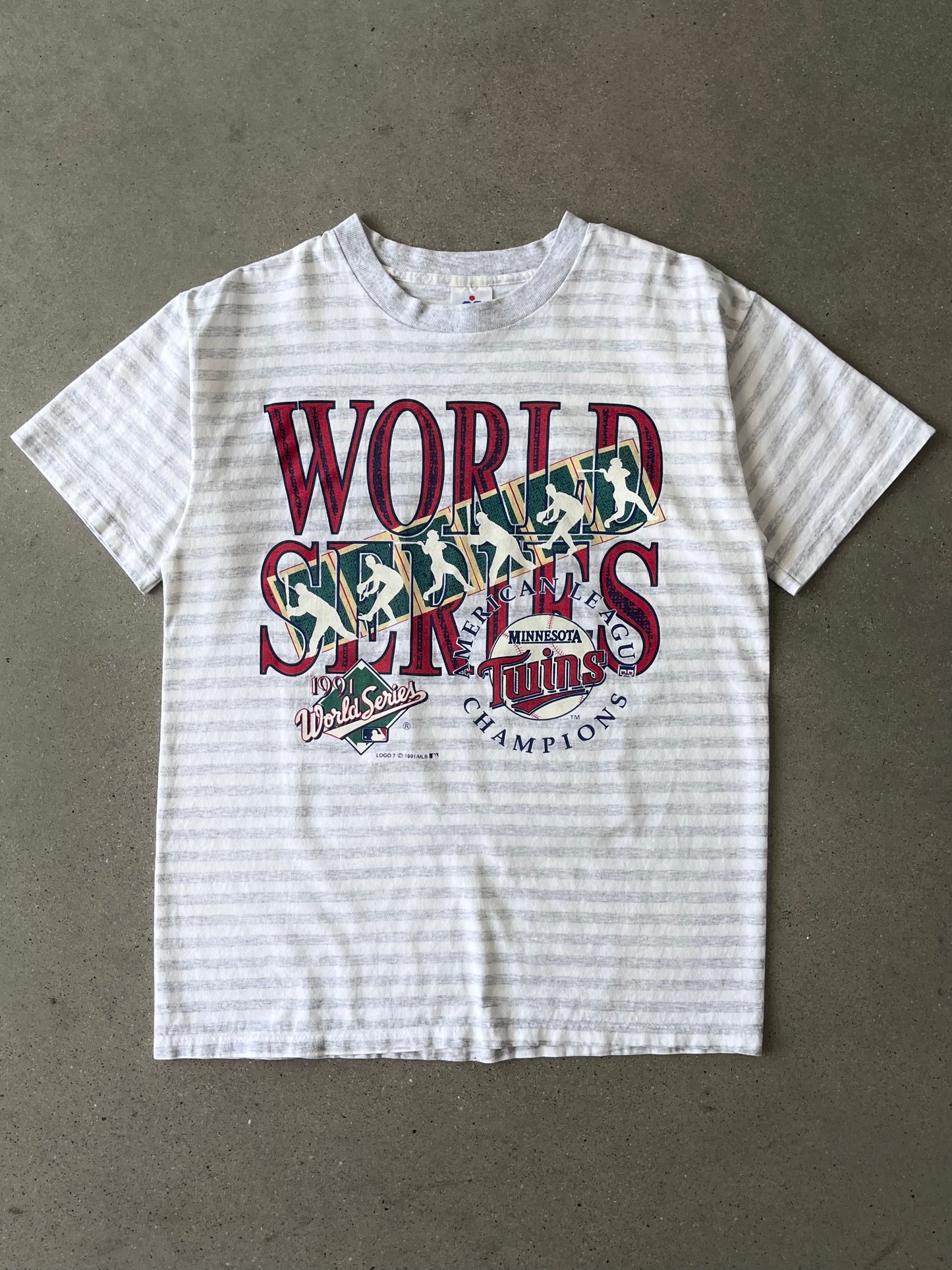 Vintage 1991 World Series Twins Tee - L