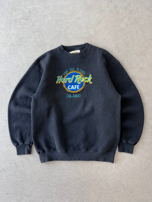 Vintage Hard Rock Cafe Orlando Embroidered Crewneck - M