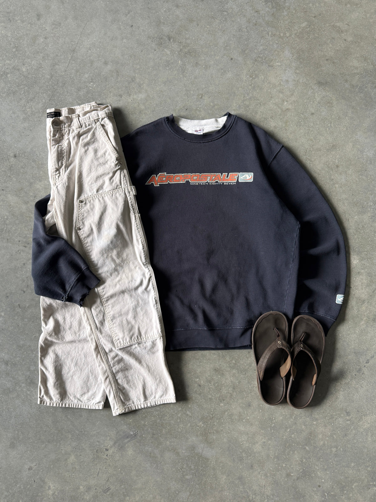 Vintage 2000s Surf Aeropostale Sweatshirt (L)