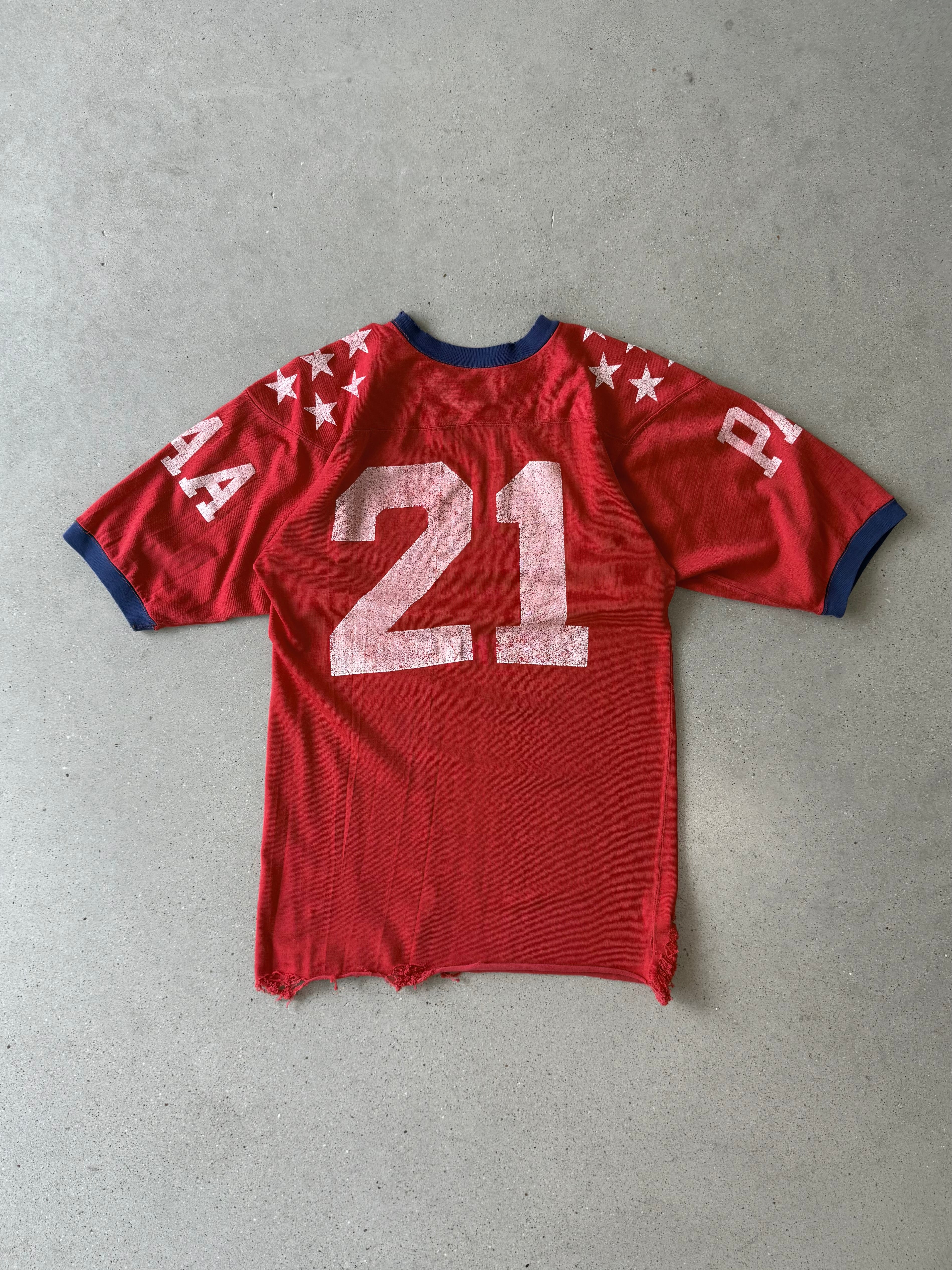 Vintage 1980s PAA #21 Football Jersey Shirt - M