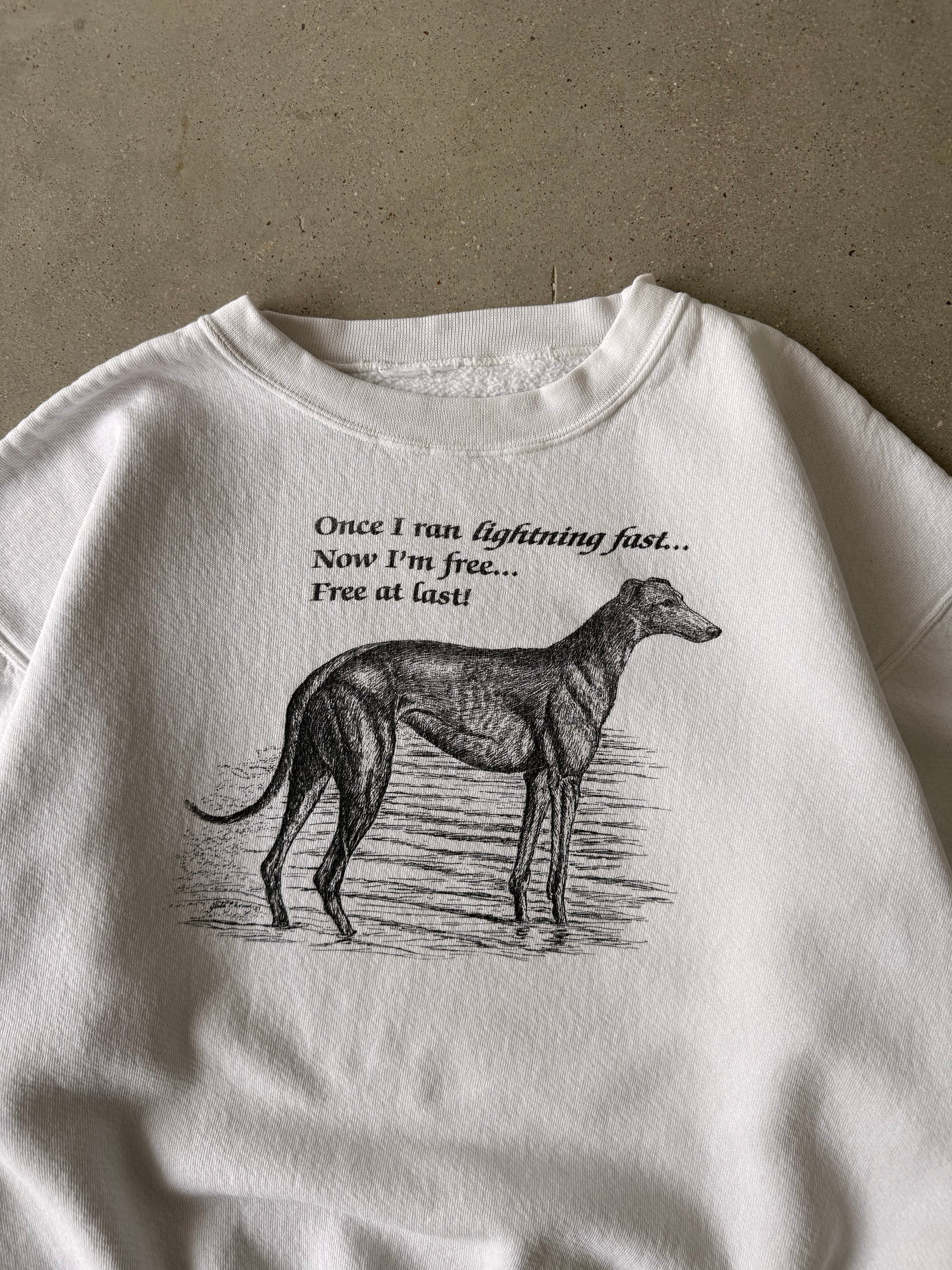 Vintage Greyhound Sweatshirt - L