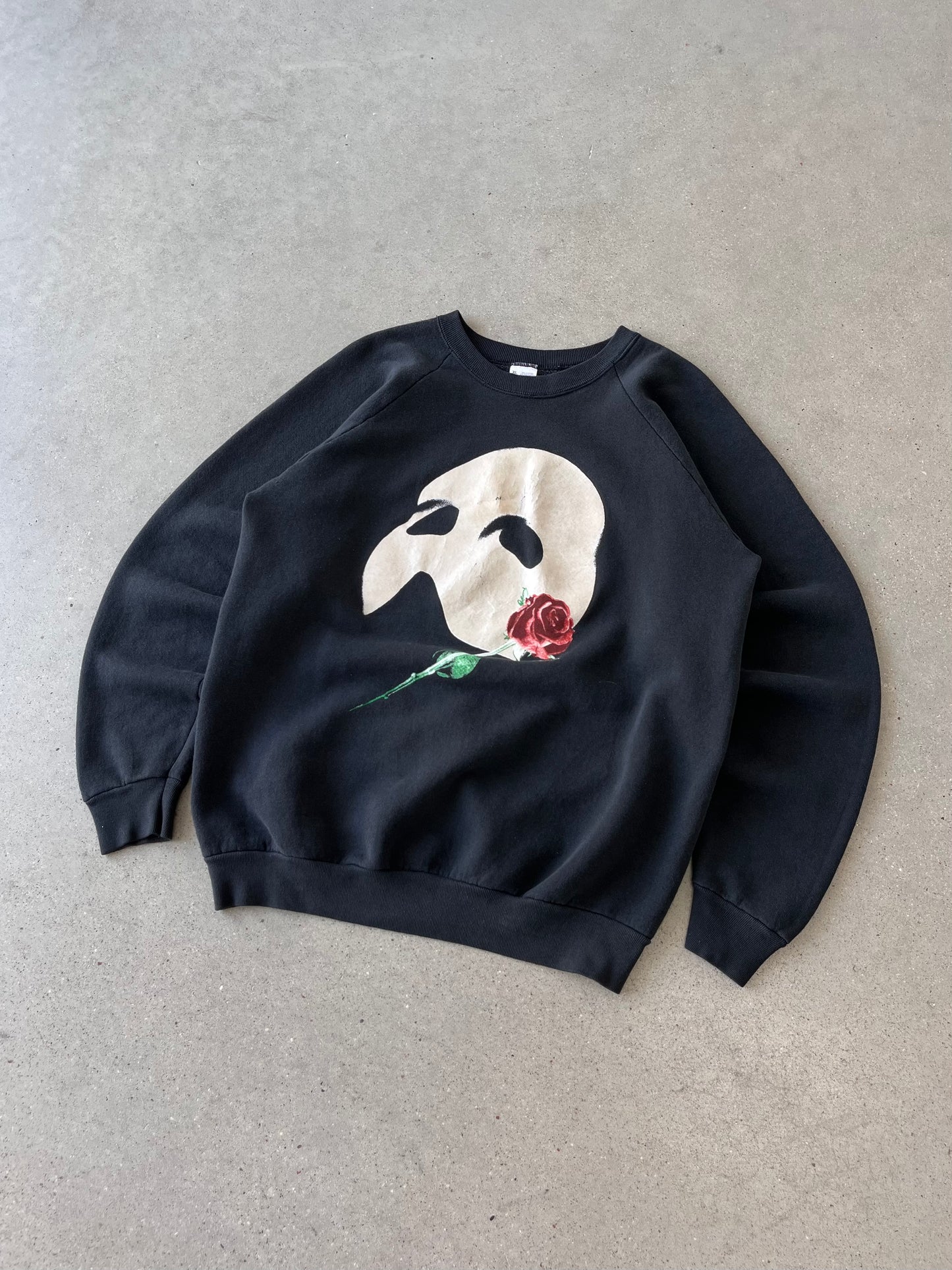 Vintage Faded Phantom of the Opera Crewneck - XL