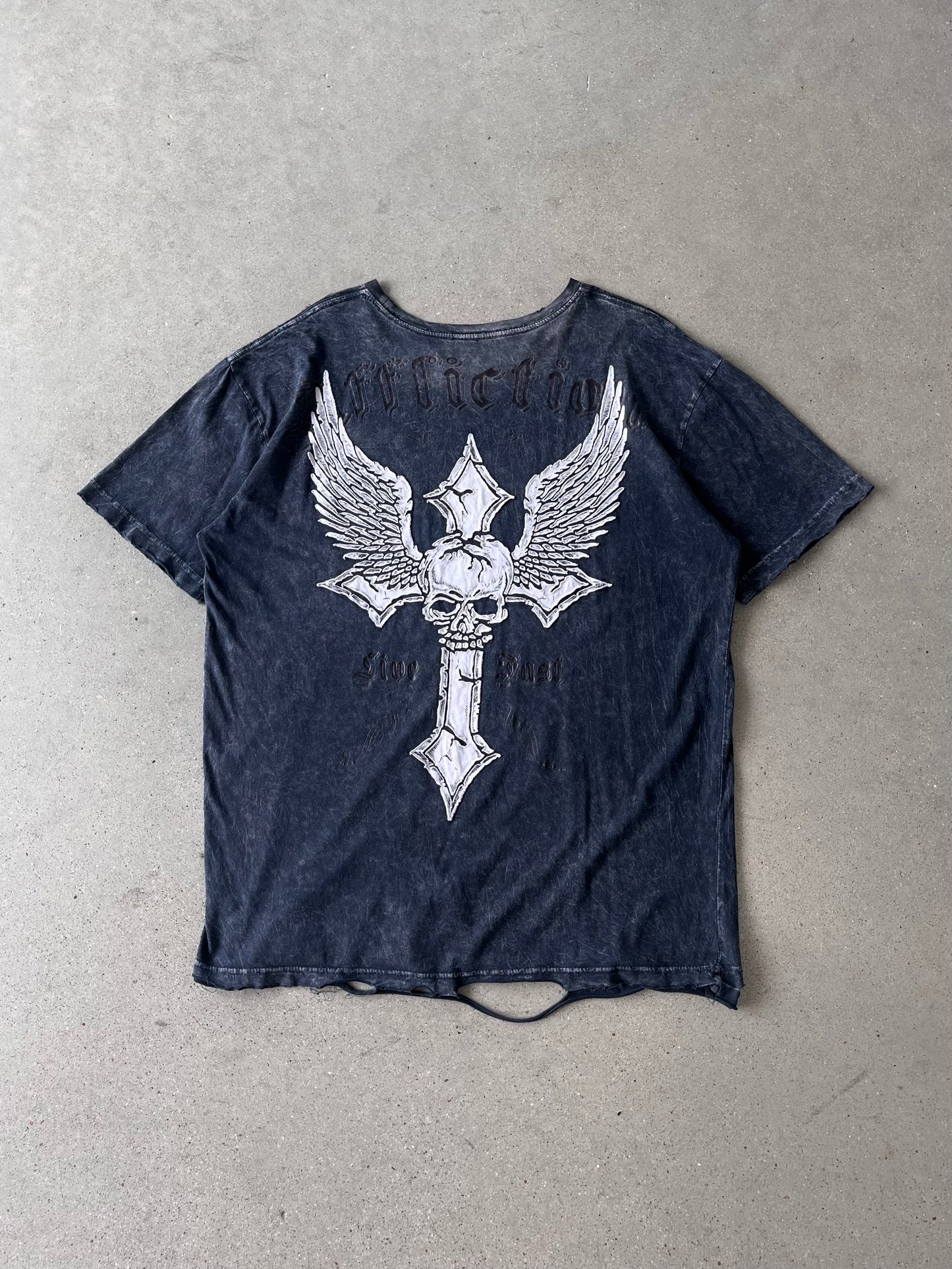 Vintage Y2K Affliction Tee - XL