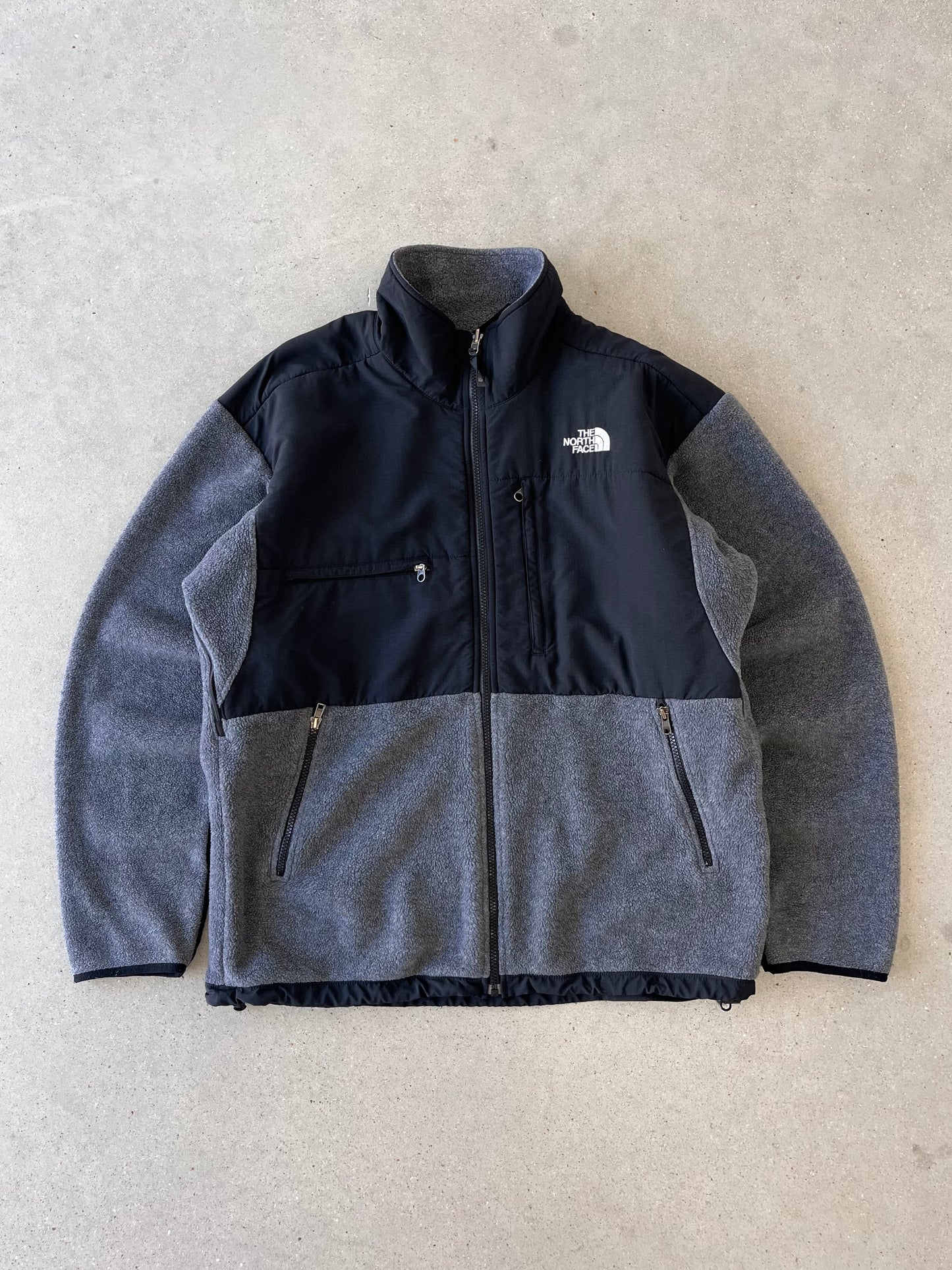 Vintage The North Face Gray/Black Denali Jacket - L