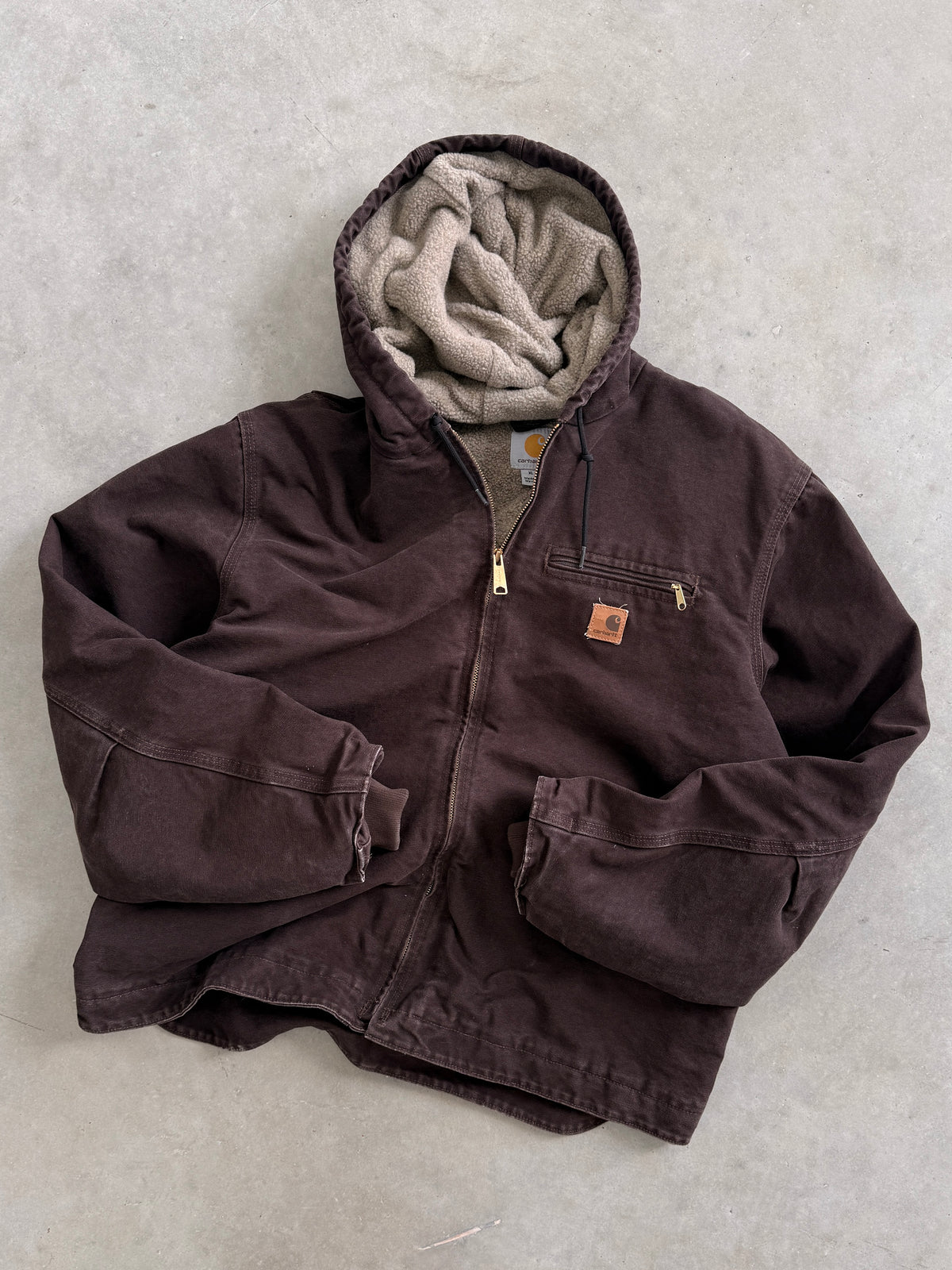 Vintage Carhartt Brown Sierra Jacket  - XL