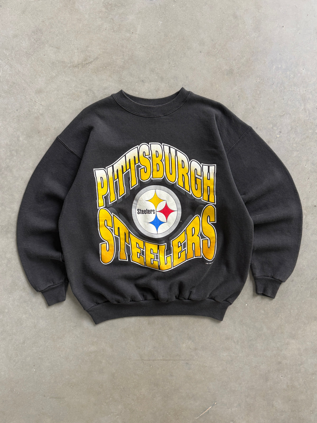 Vintage NFL Pittsburgh Steelers Graphic Crewneck (L)