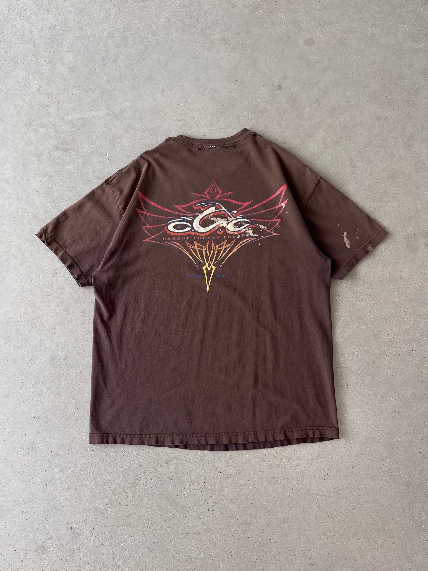 Vintage Orange County Choppers Distressed Tee - XL