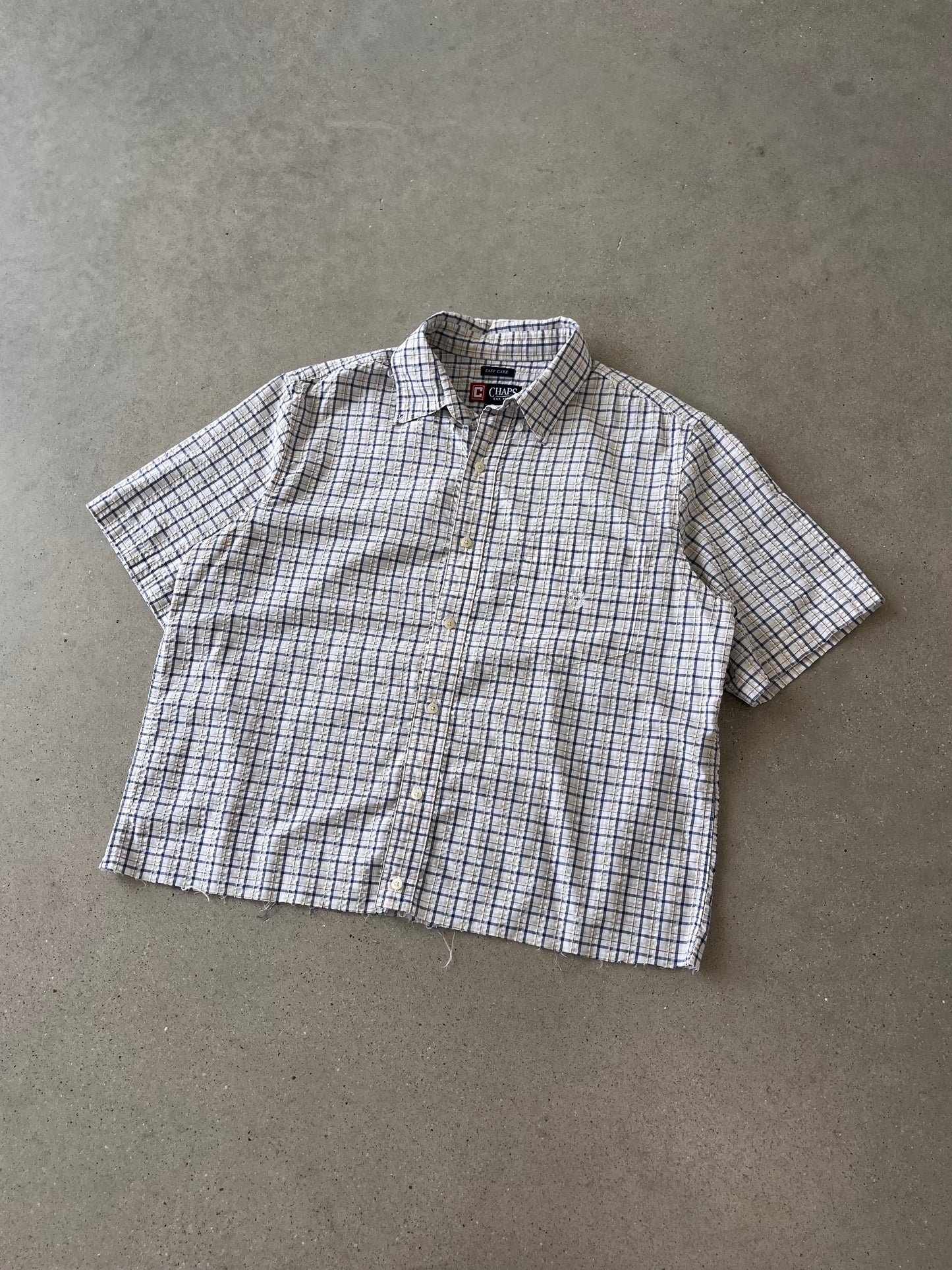 Vintage Chaps Boxy Button-up Shirt - L