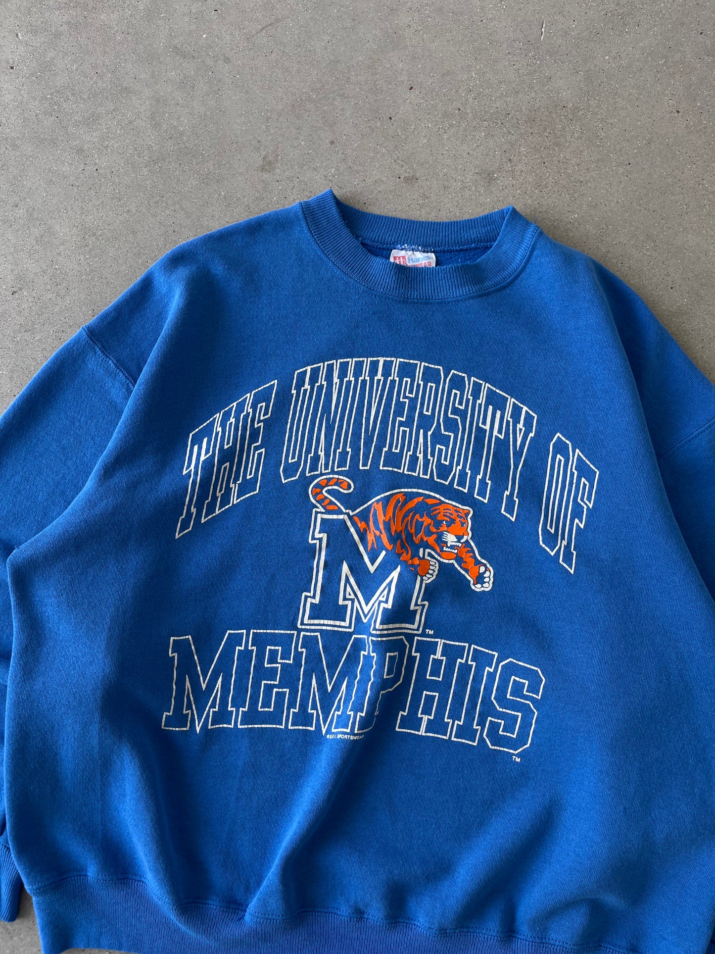 Vintage University of Memphis Sweatshirt - XL