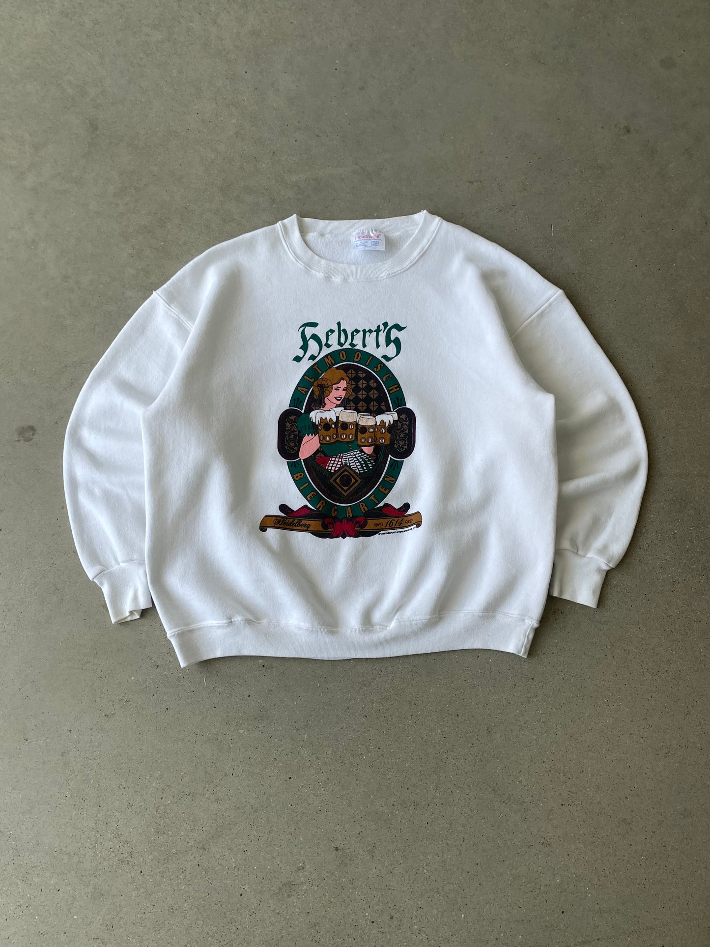 Vintage Herbert’s Altmodisch Biergarten Sweatshirt - XL