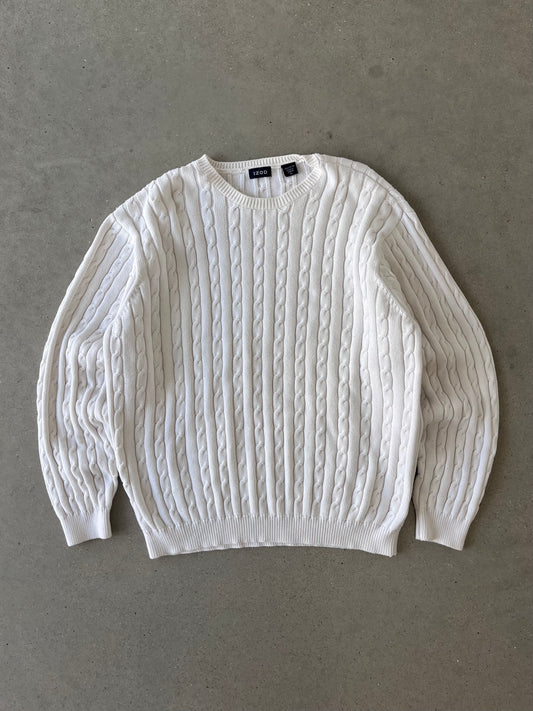 Vintage IZOD Knitted Sweater - XL