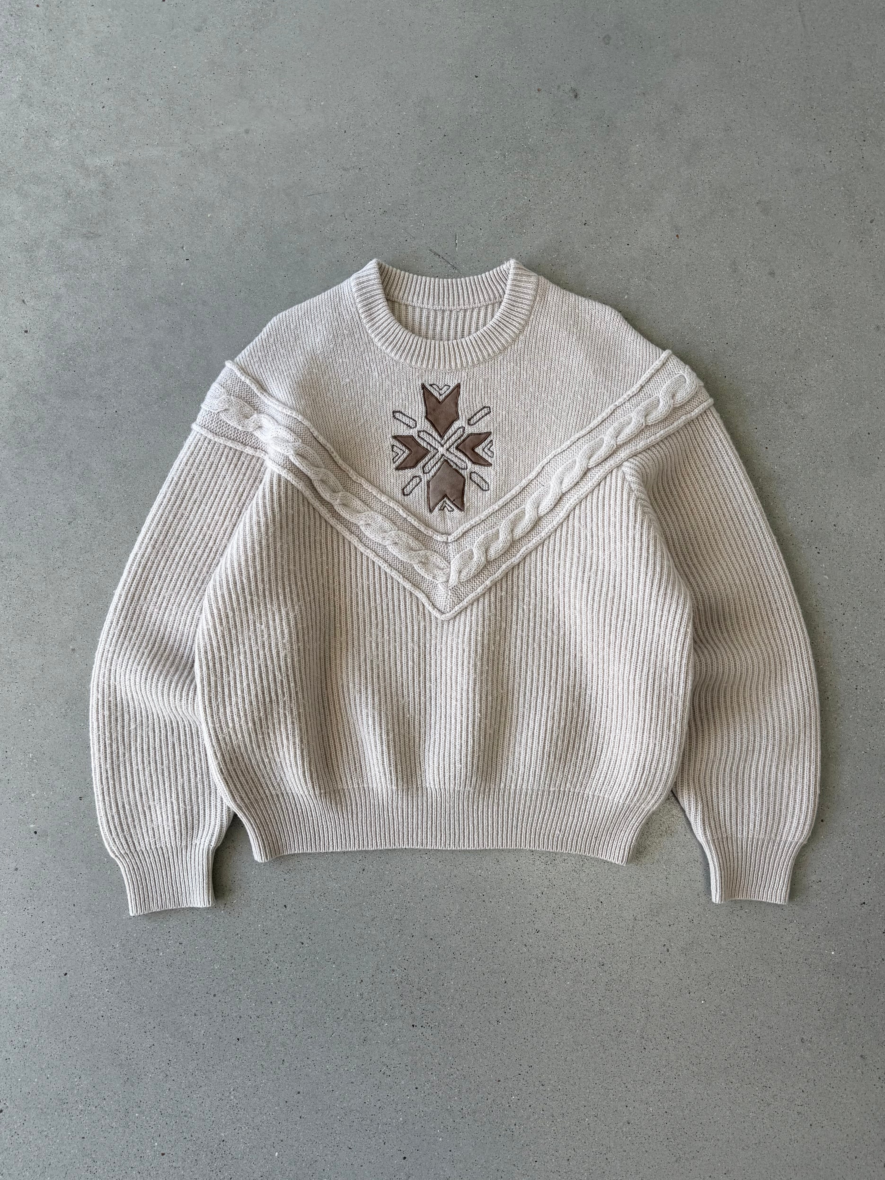 Vintage Star Sweater - L
