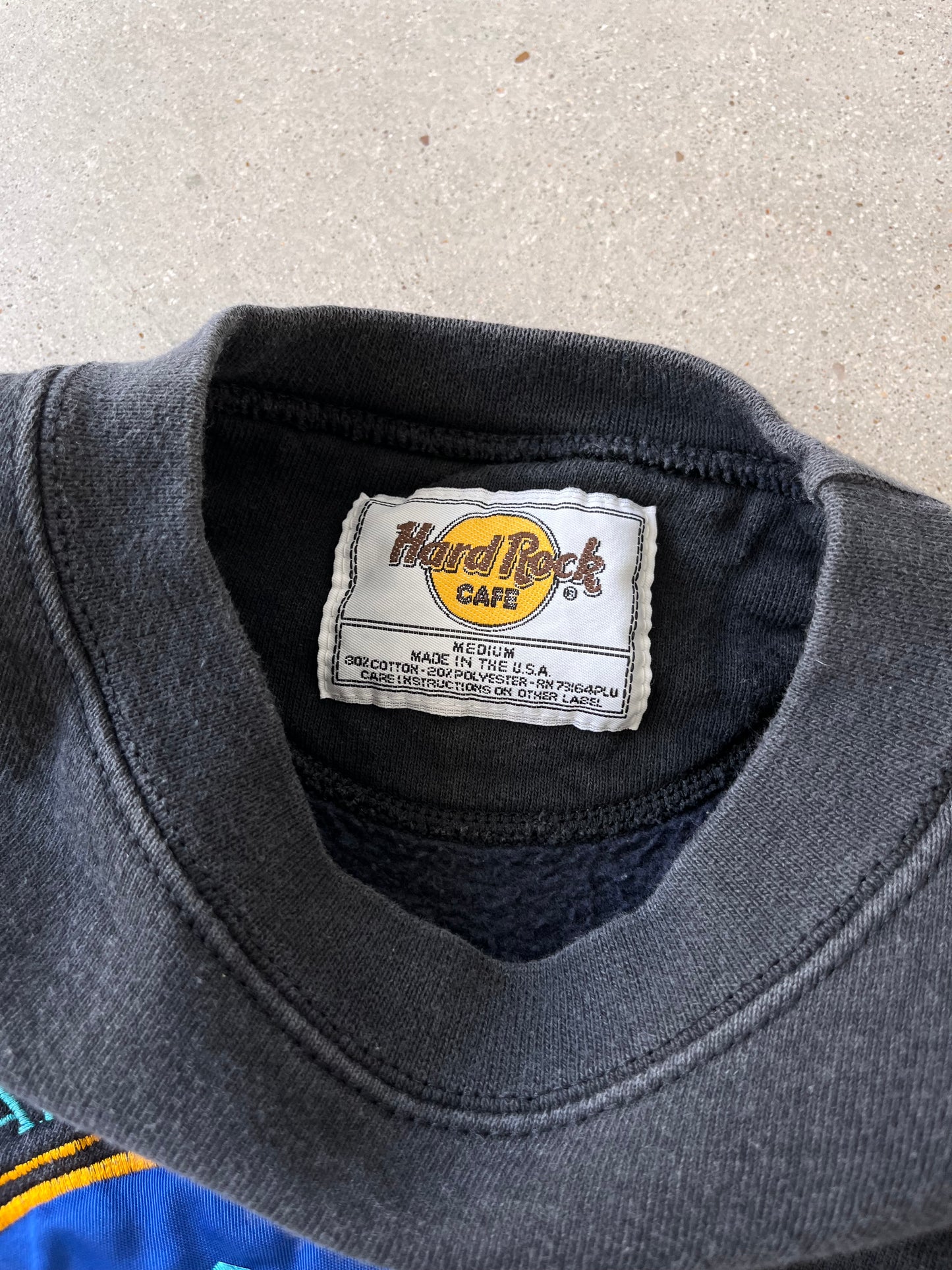 Vintage Hard Rock Cafe Orlando Embroidered Crewneck - M