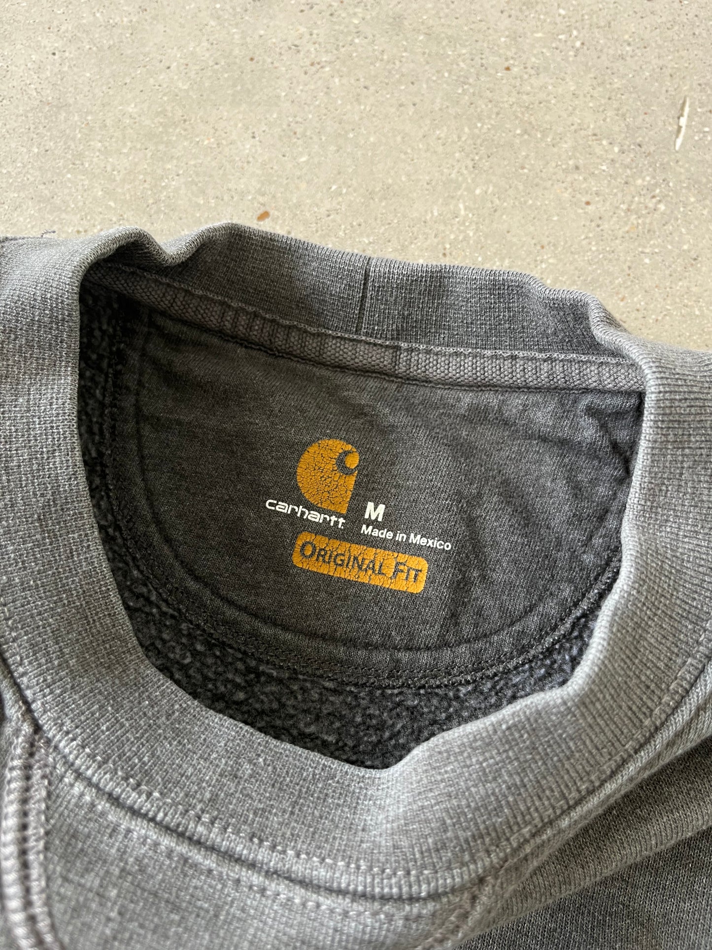 Vintage Carhartt Charcoal Crewneck - M