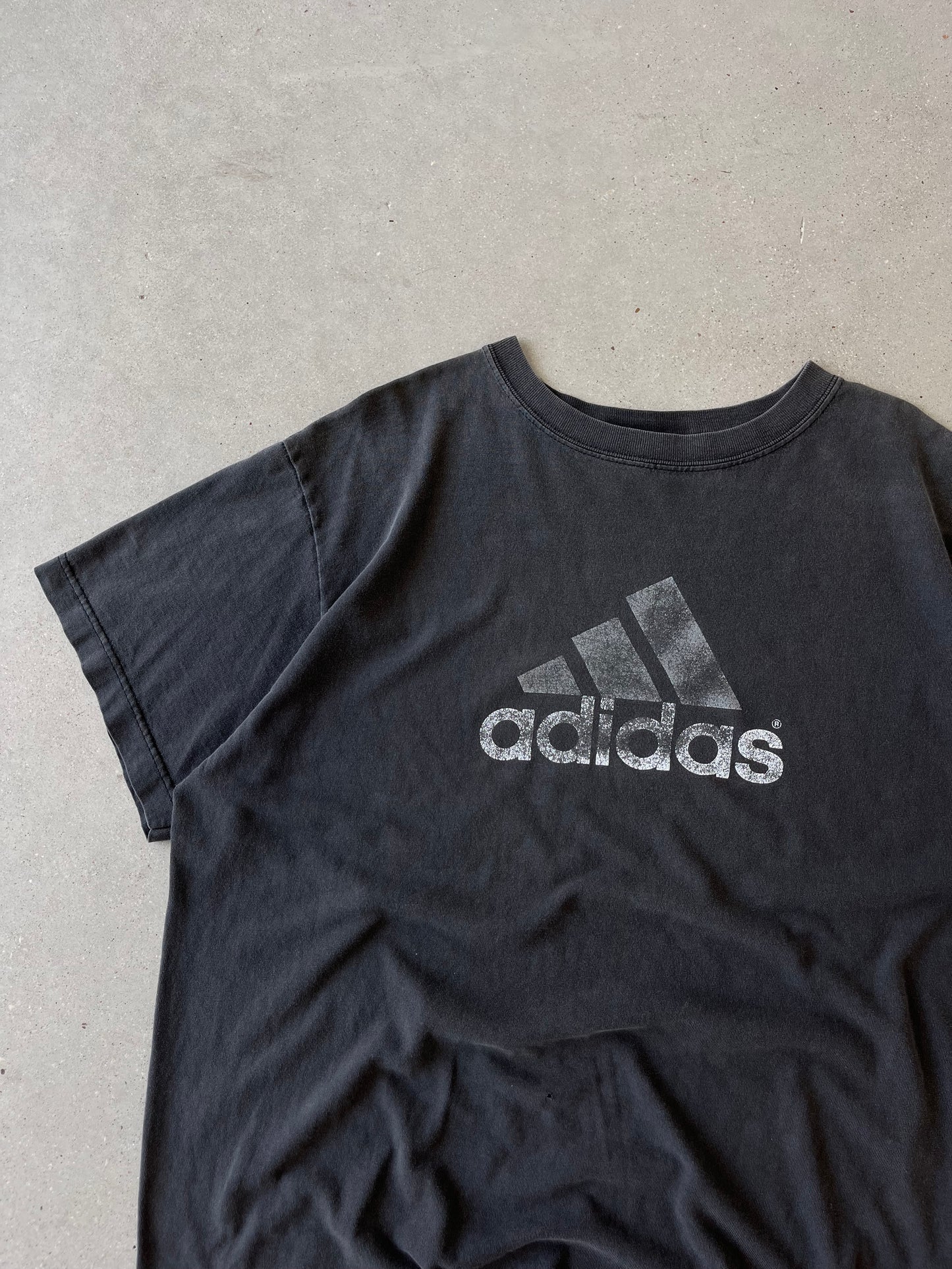 Vintage Adidas Logo Tee - XL