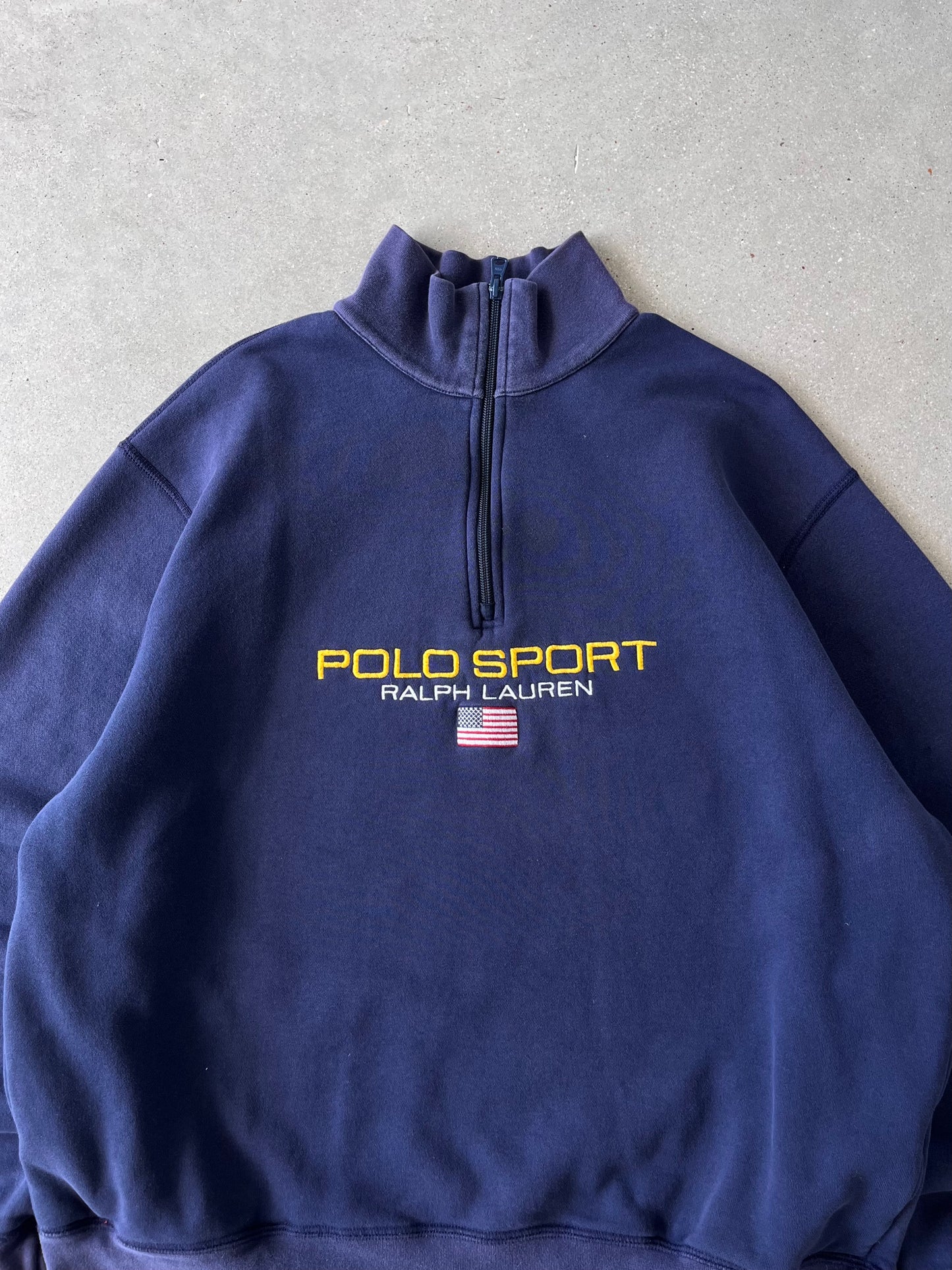 Vintage Polo Sport Ralph Lauren Quarter-zip - XL