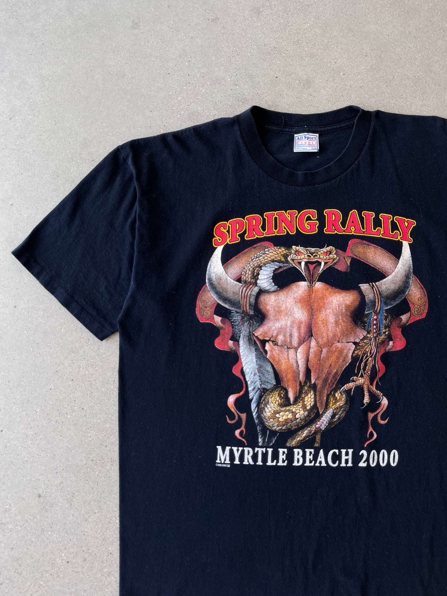 Vintage 2000 Spring Rally Myrtle Beach Tee - XL