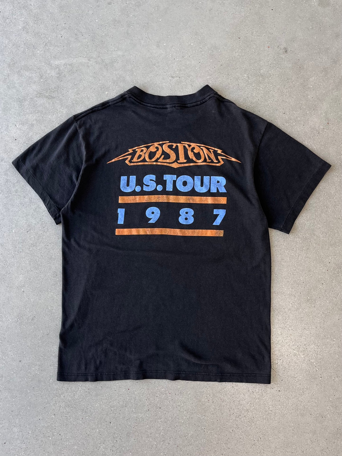 Vintage 1987 Boston U.S. Tour Tee - M