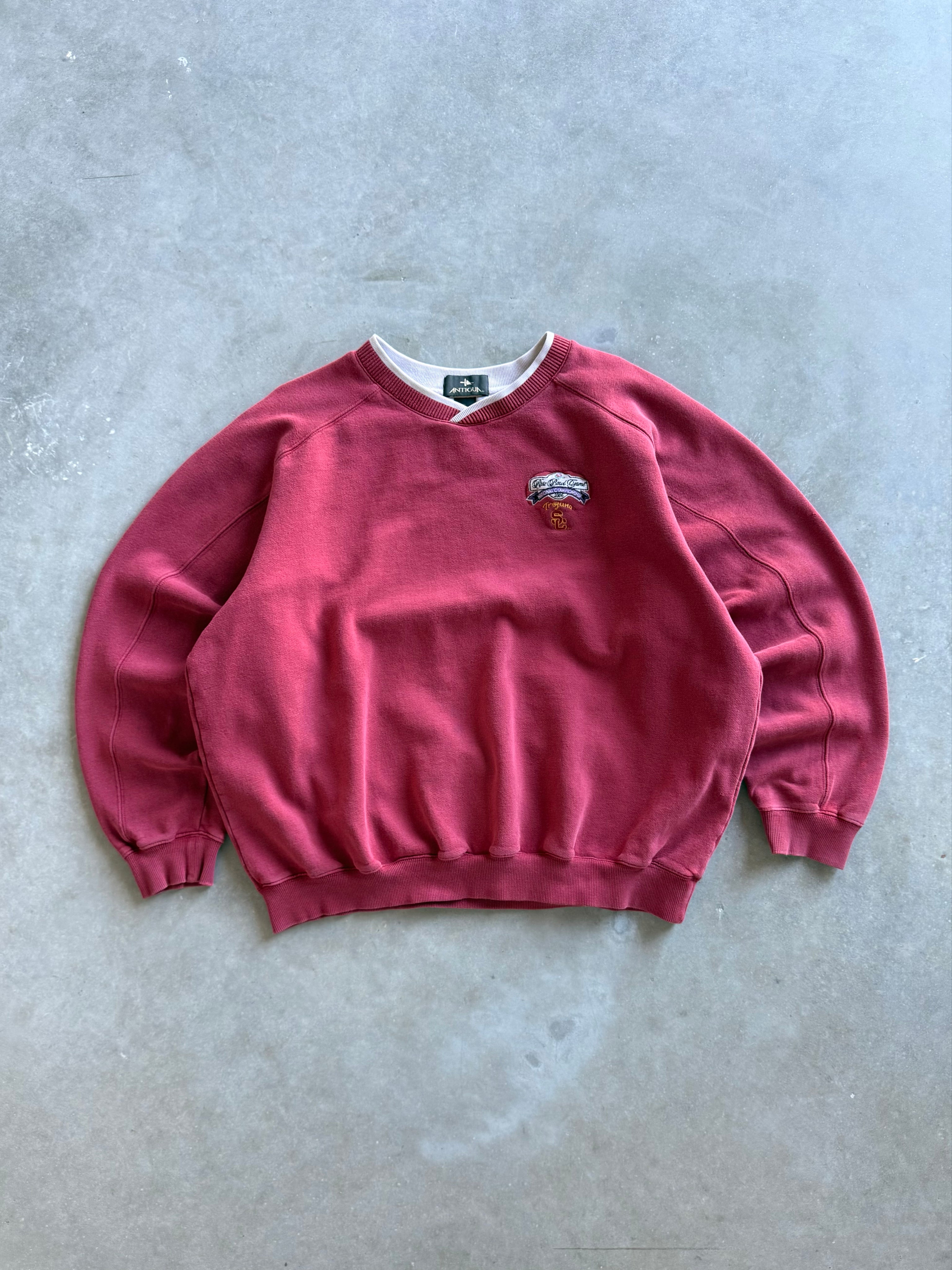 Vintage 2006 USC Trojans Rose Bowl Sweatshirt (XL)